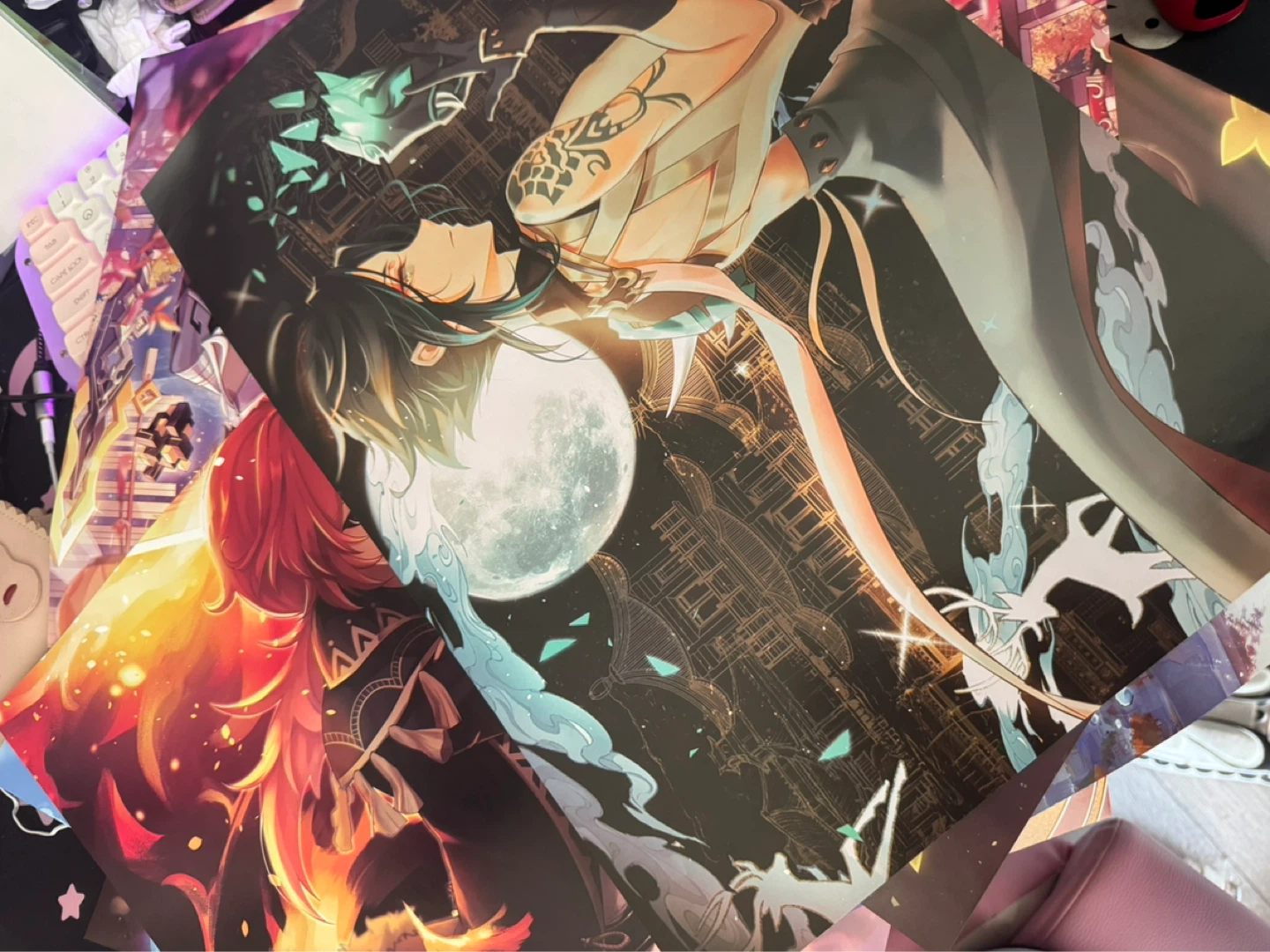 Genshin Impact Character Art Prints - photo 2