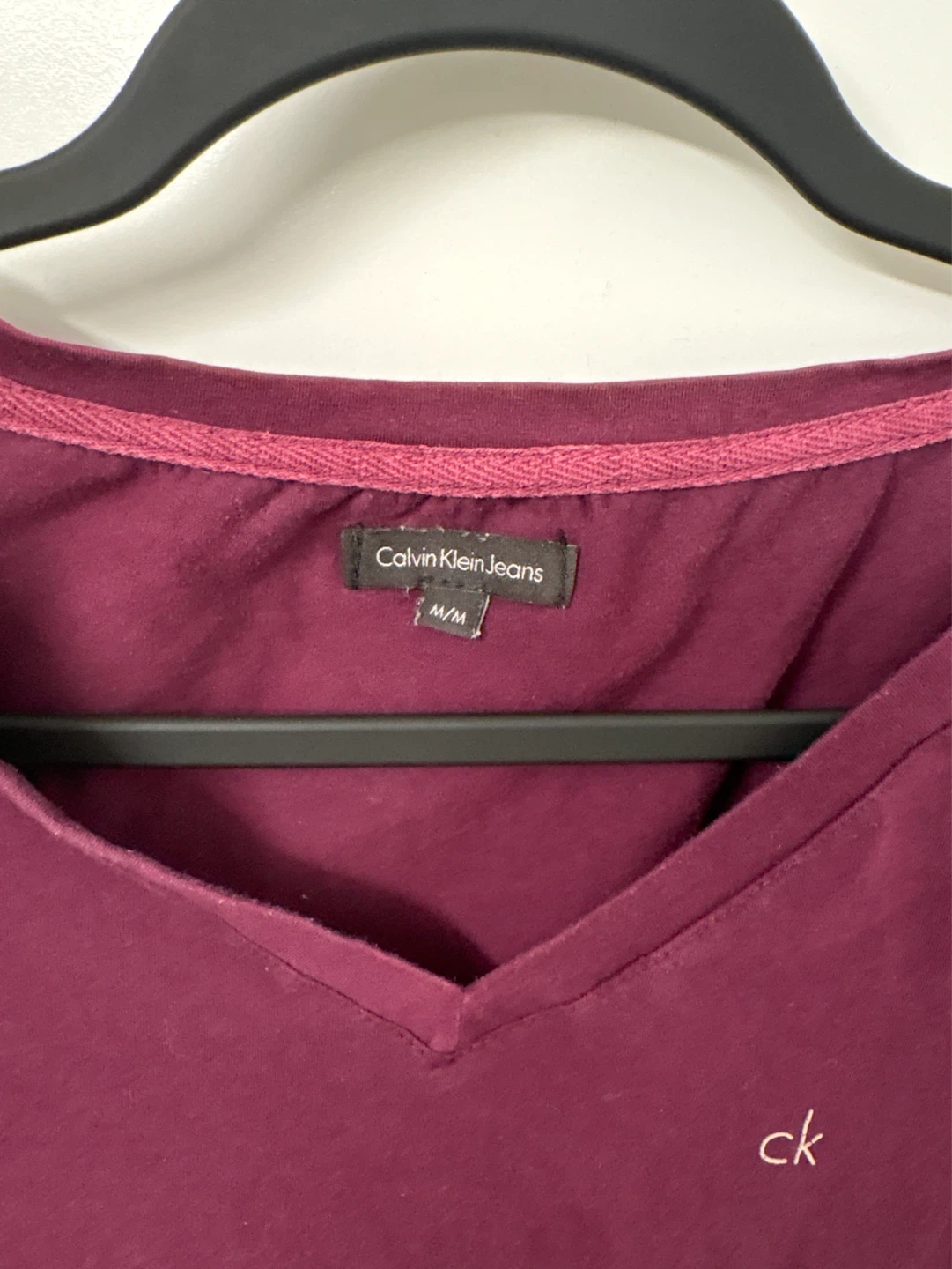 Calvin Klein Jeans V-Neck T-Shirt - photo 2