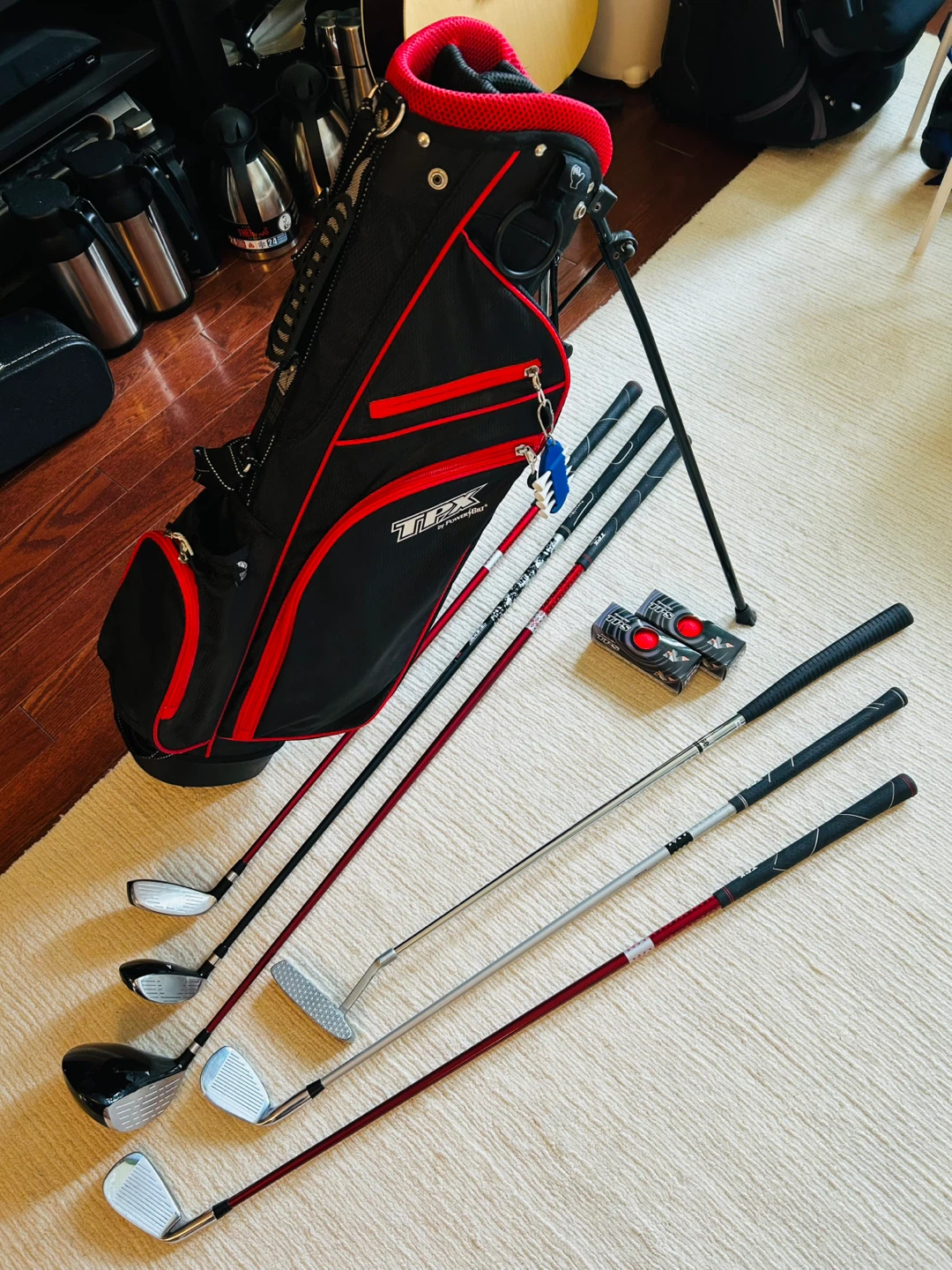 TPX Premium Junior Golf Club Set (RH, 60-65”/152-165cm)