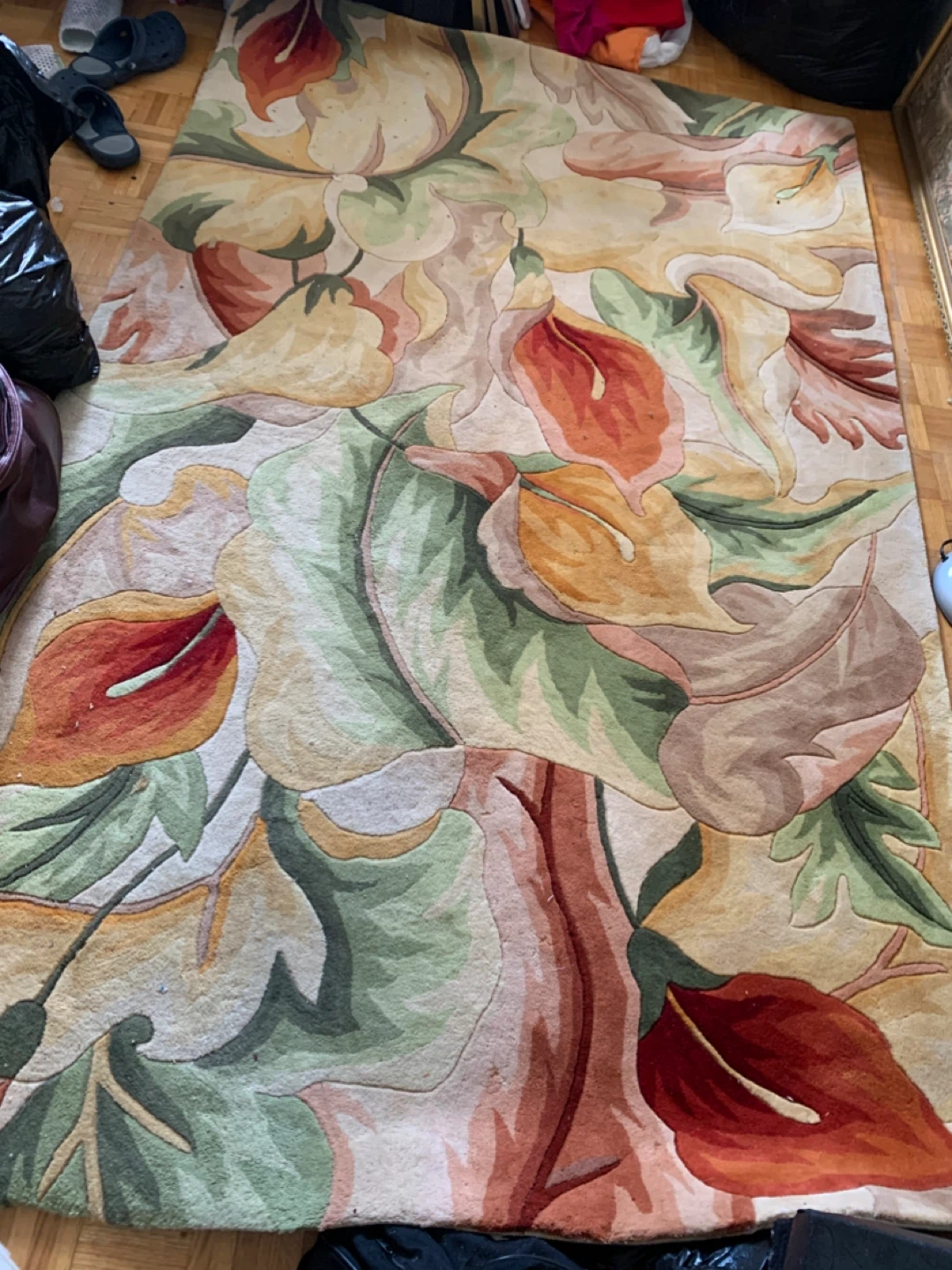 Anglo Oriental Wool Rug 5' x 8'