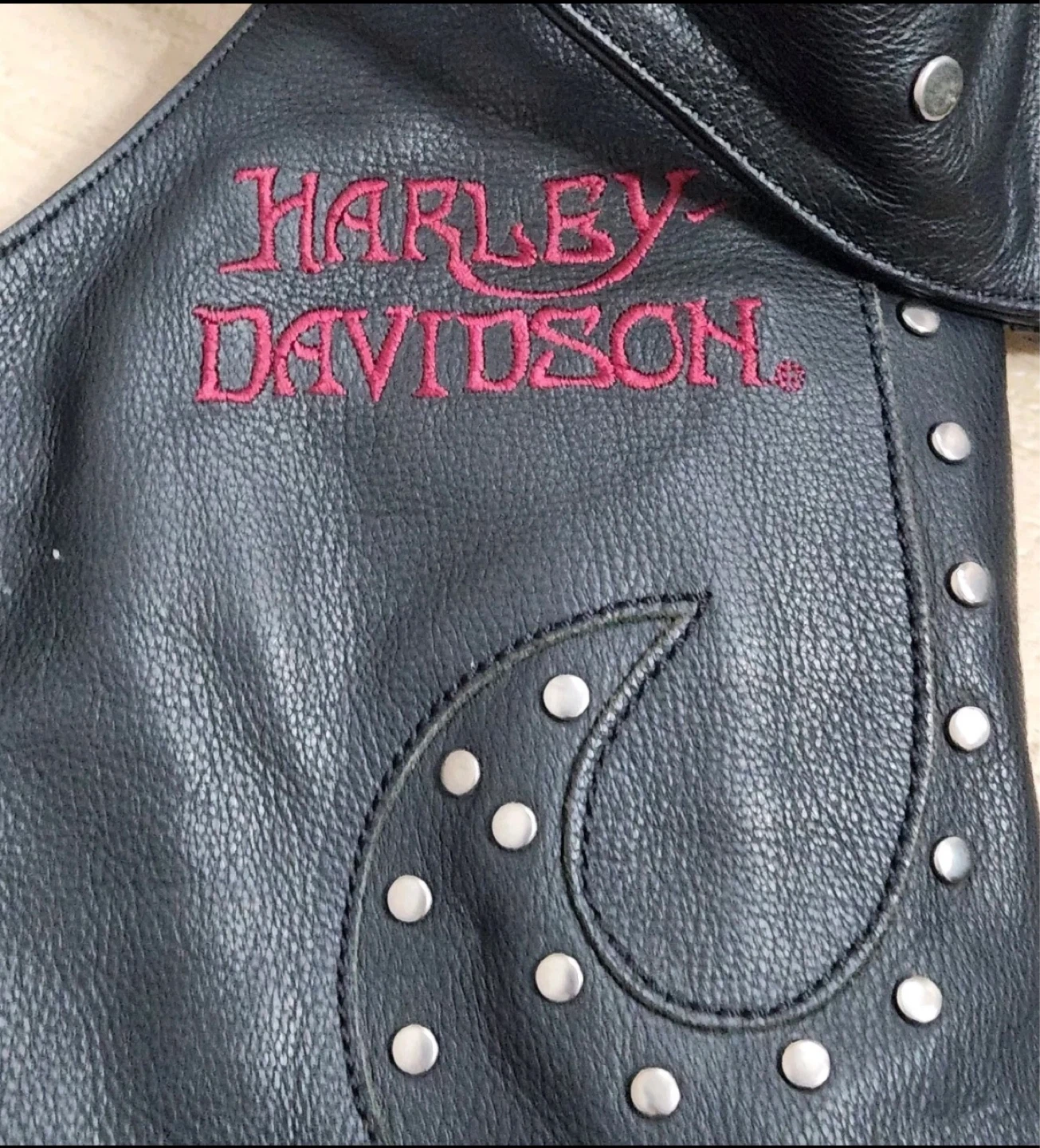 Harley Davidson Superstition Chaps ✨RARE✨ - photo 2