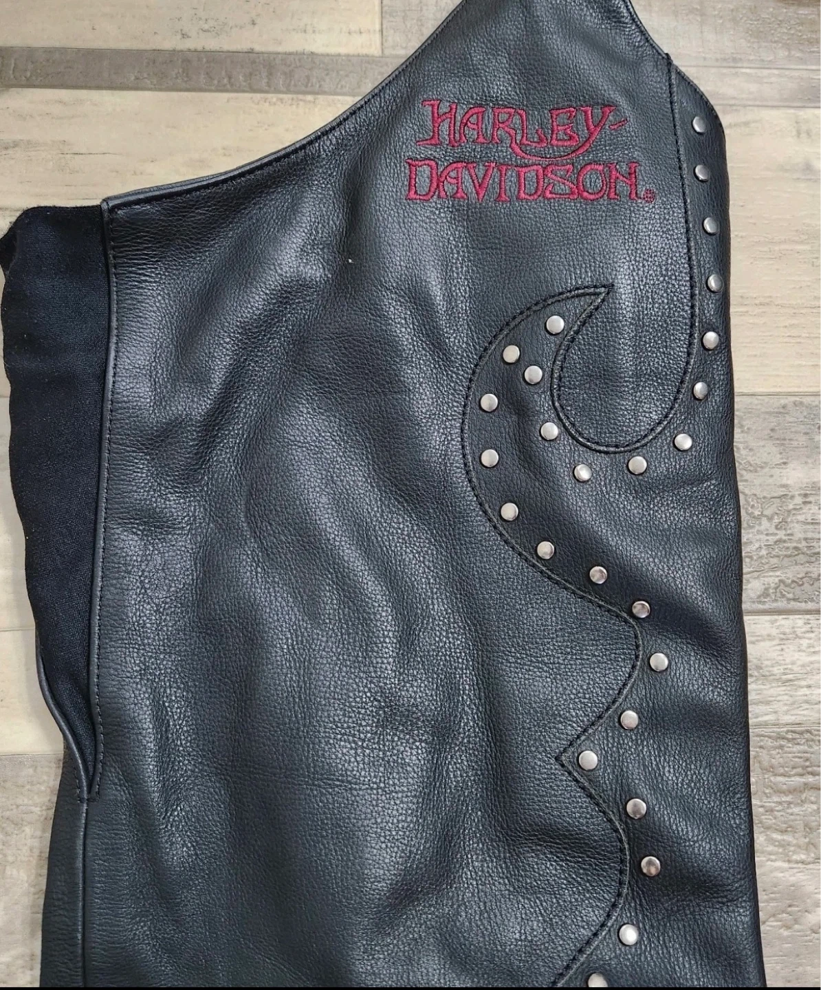 Harley Davidson Superstition Chaps ✨RARE✨ - photo 3
