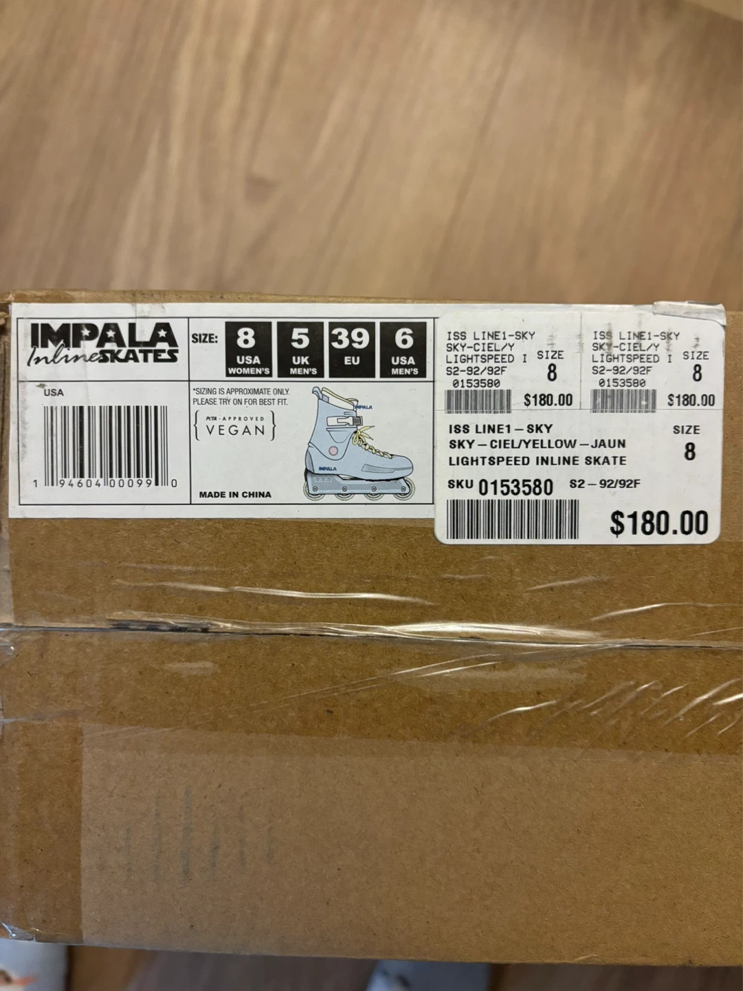 Impala Lightspeed Inline Skates – Women’s Size 8 NEW - photo 3