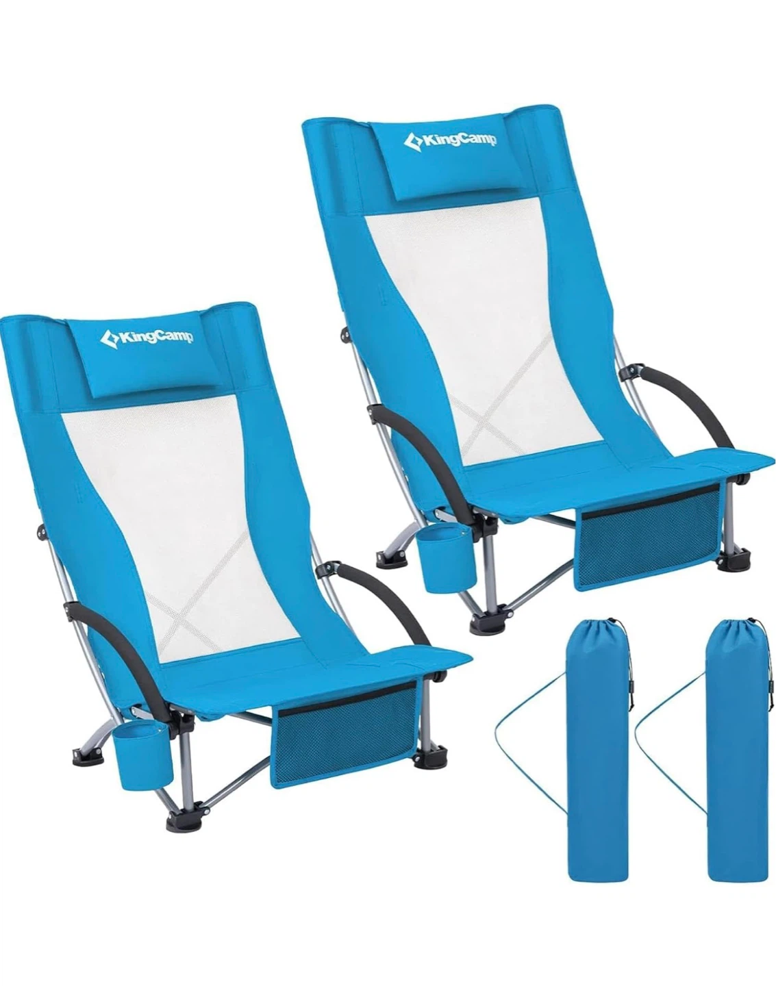 KingCamp High Back Beach Chair