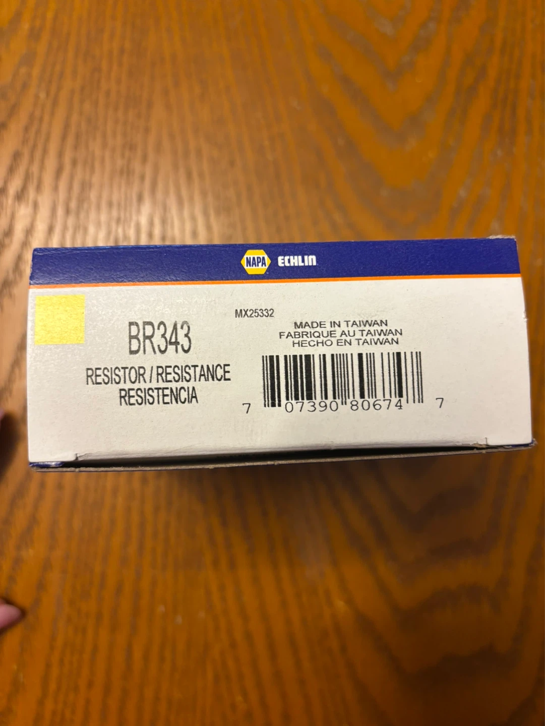 NEW NAPA Echlin BR343 Blower Motor Resistor
