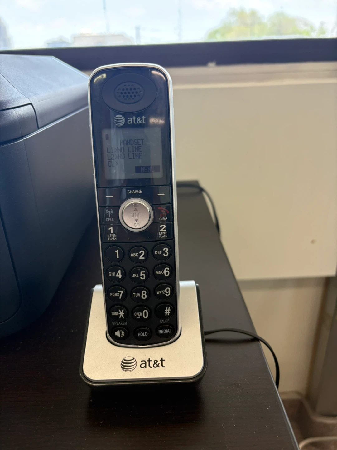 AT&T 2-Line Corded/Cordless Answering System TL86109 - photo 2
