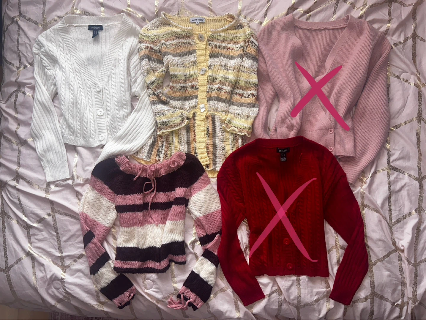 cardigan / sweater bundle
