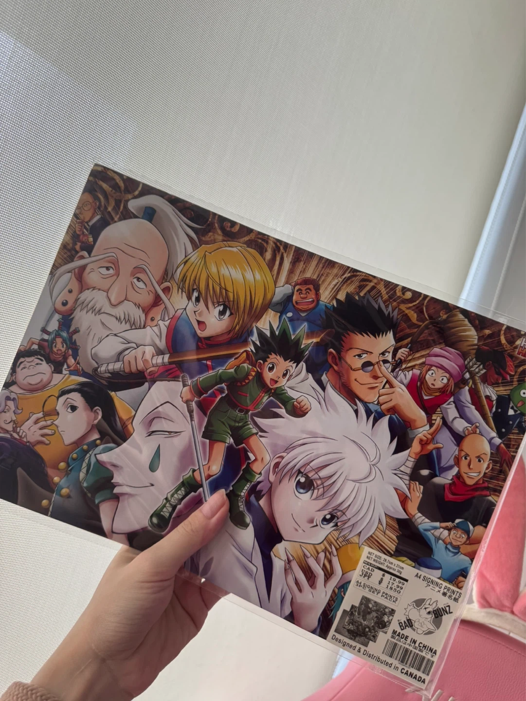 Hunter x Hunter A4 Signing Prints