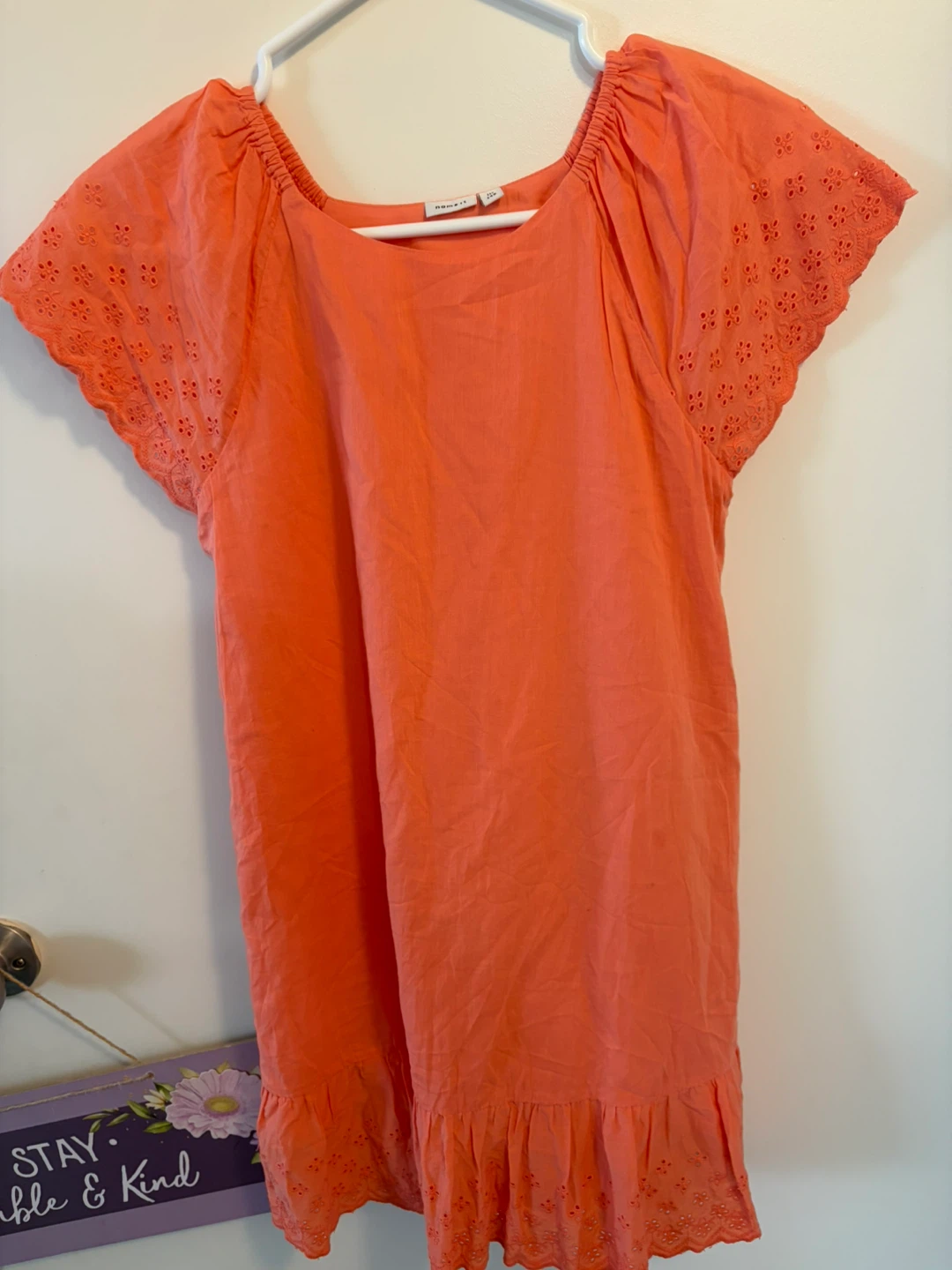 Kids Name It CoralDress - Size 11Y/146