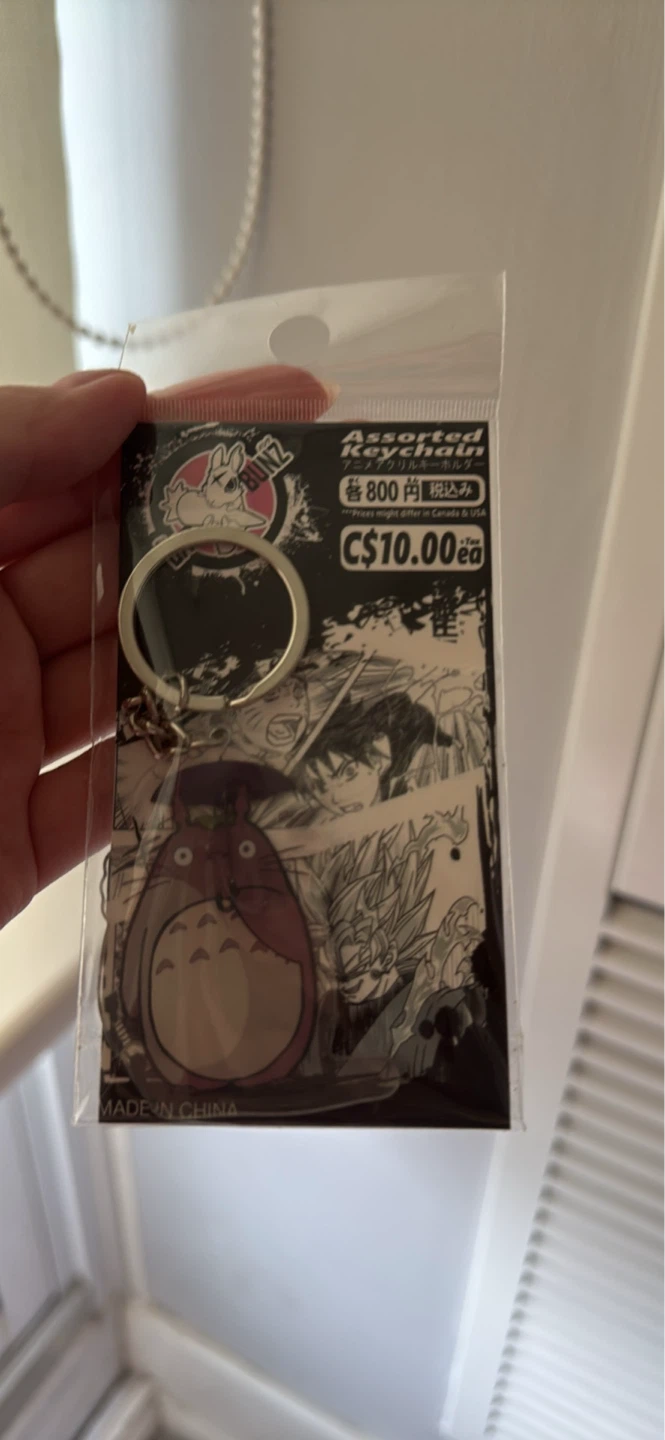 Ghibli Totoro keychain