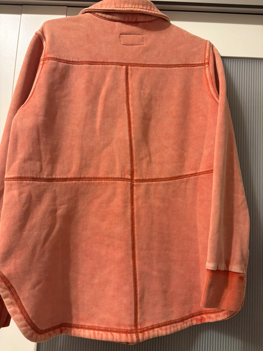 Free People pilcro Washed  Trucker Jacket - Size S - photo 4
