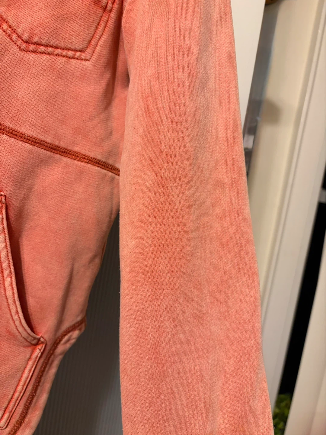 Free People pilcro Washed  Trucker Jacket - Size S - photo 3