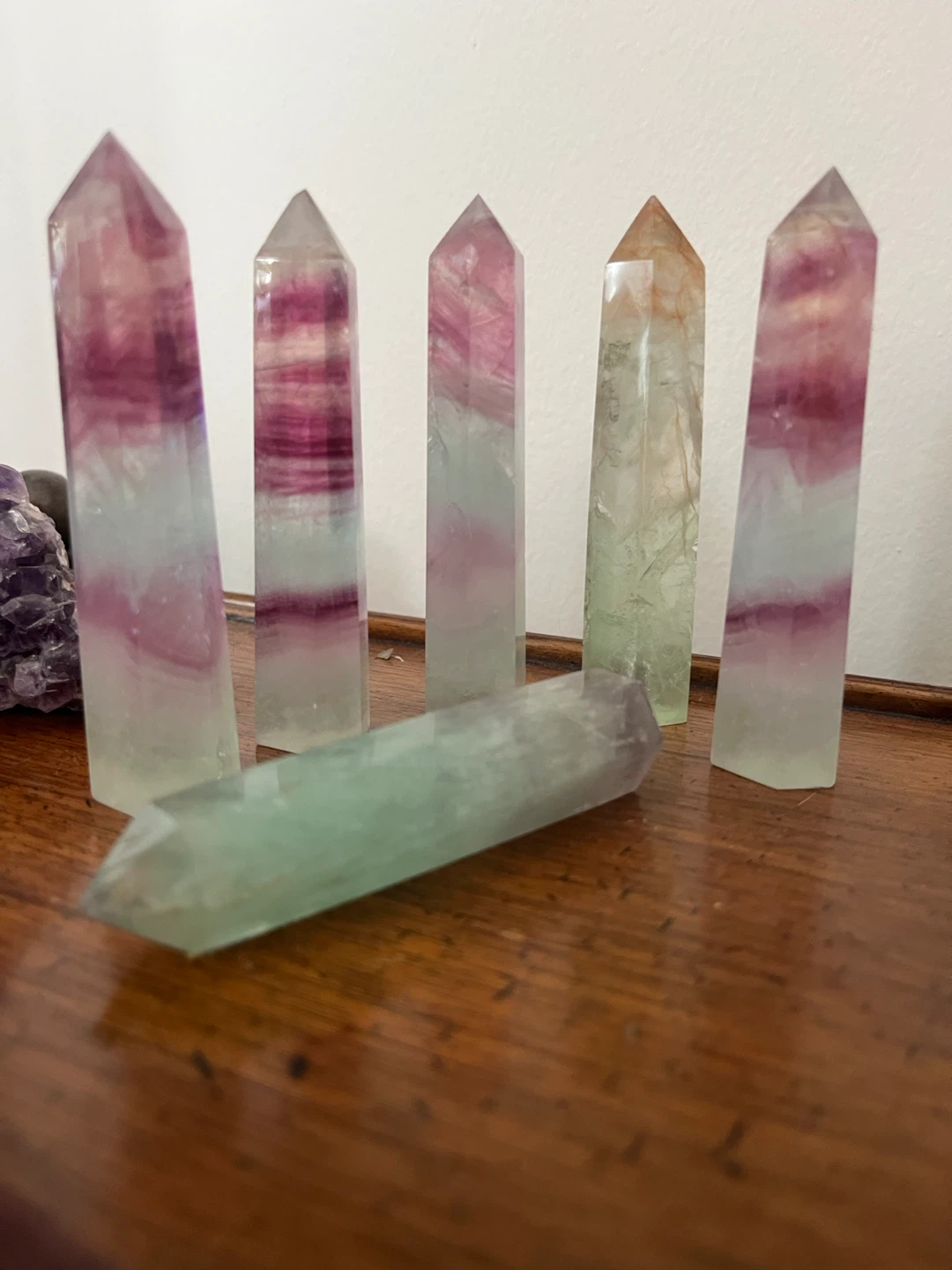 Rainbow Fluorite Towers 🌈