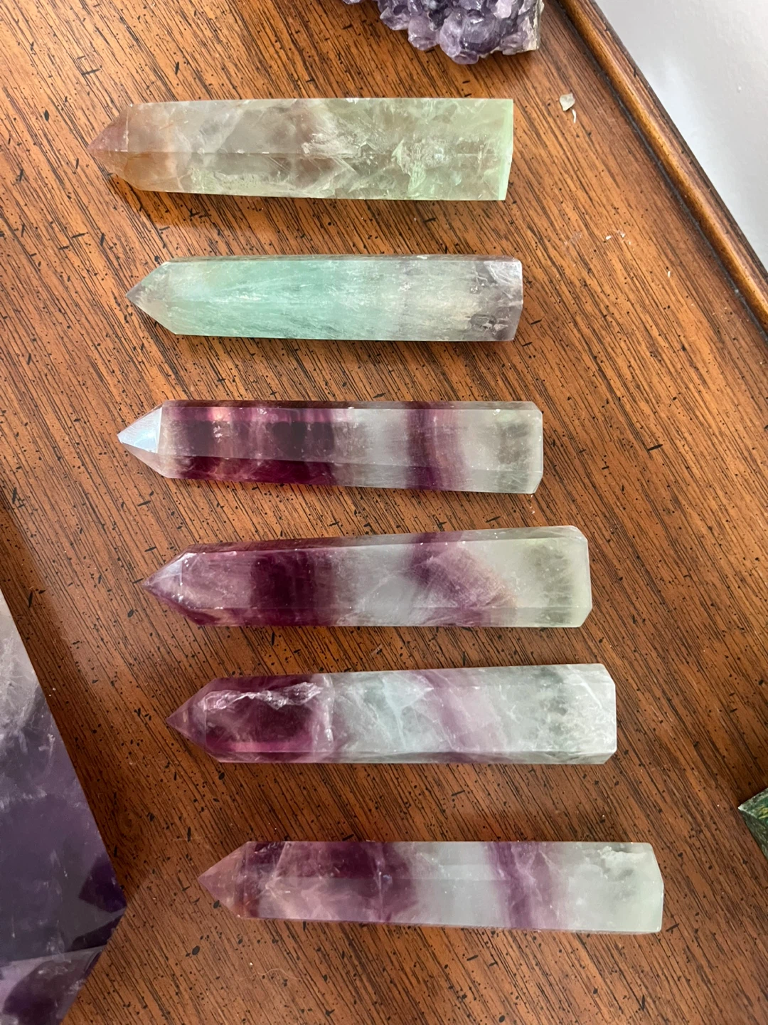 Rainbow Fluorite Towers 🌈 - photo 3
