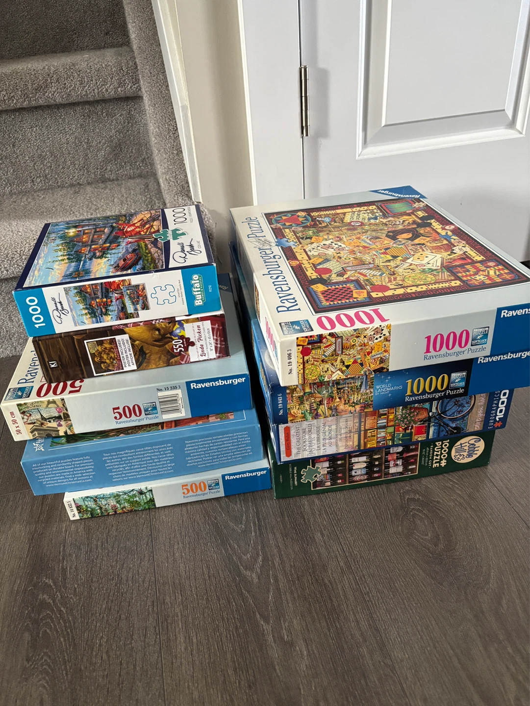 Various Puzzles - 500 & 1000 Piece