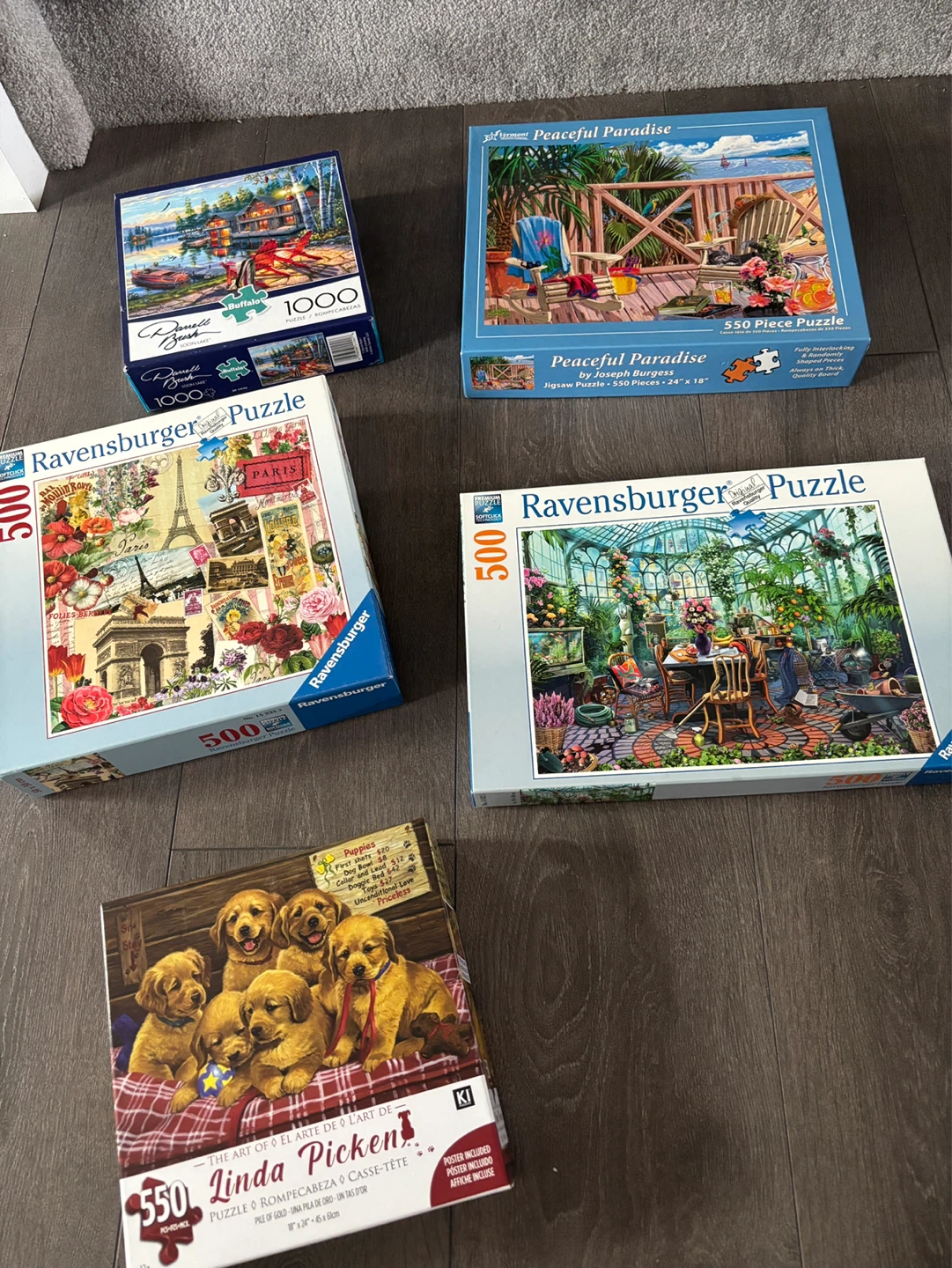 Various Puzzles - 500 & 1000 Piece - photo 3