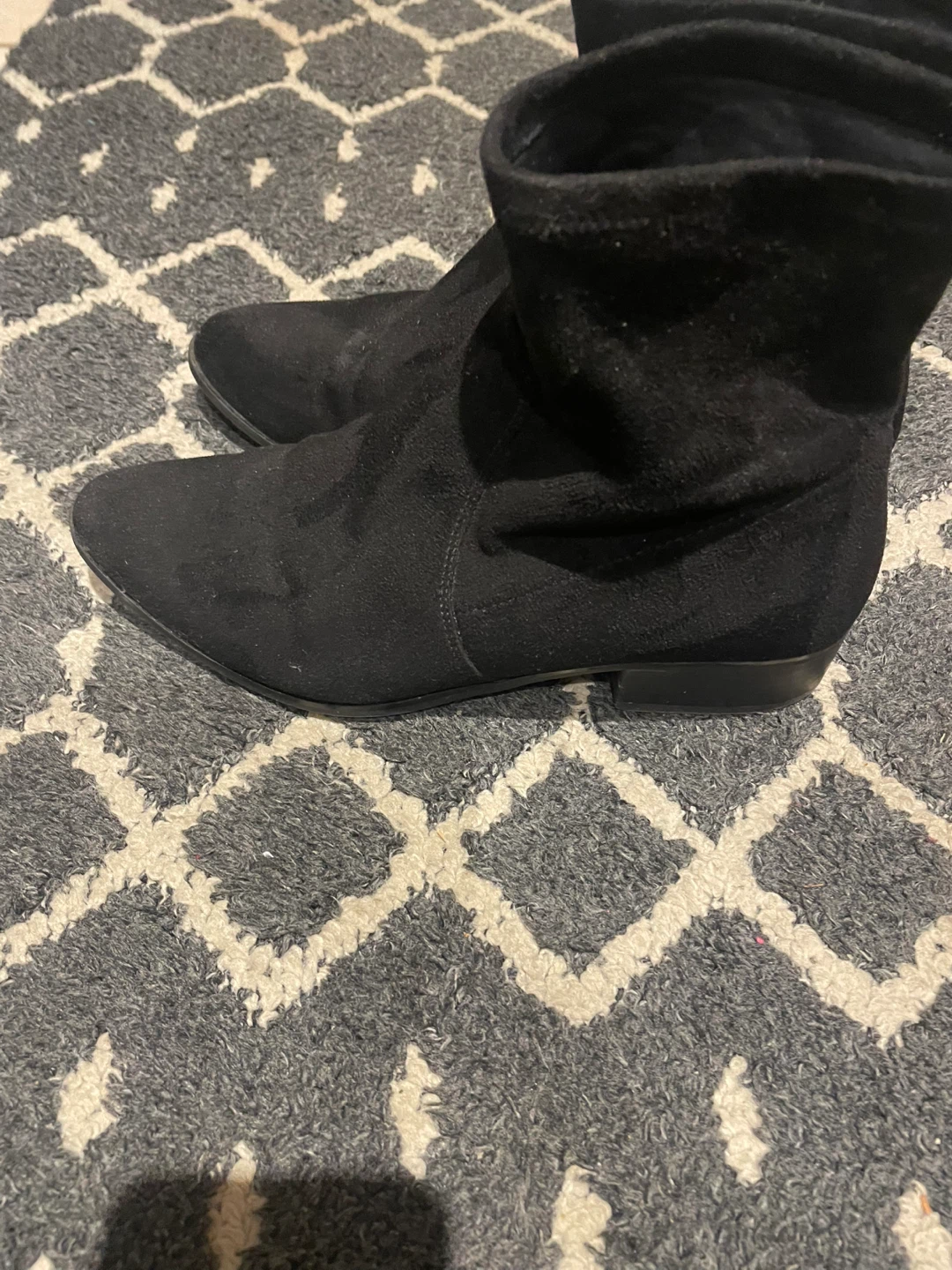 Black Ankle Boots - Size 8.5 - photo 3