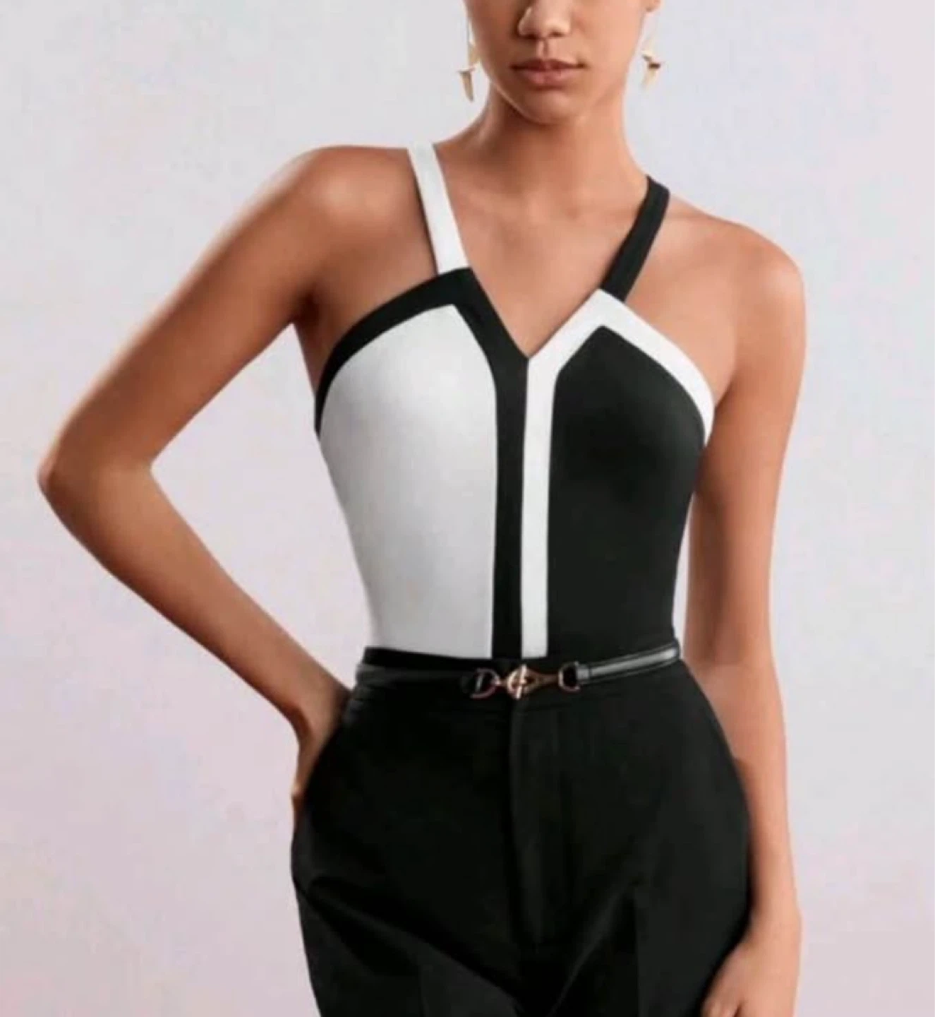 Black and white bodysuit NEW - photo 2