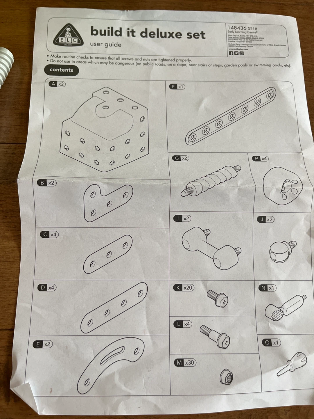 Early Learning Deluxe Set Building Toy - photo 2