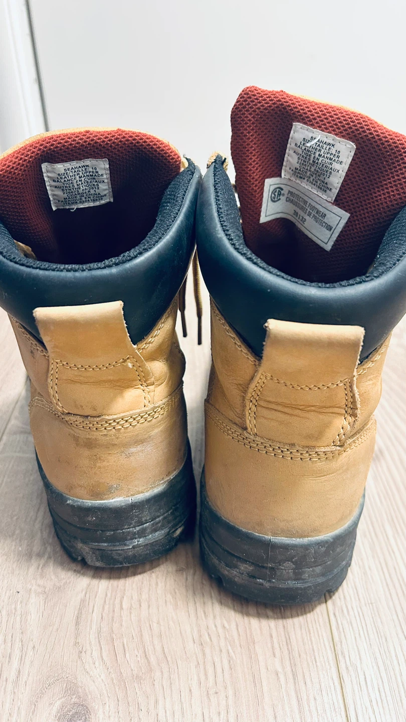 Workload Steel Toe Work Boots – Women’s 10 (Approx. Men’s 8) - photo 3