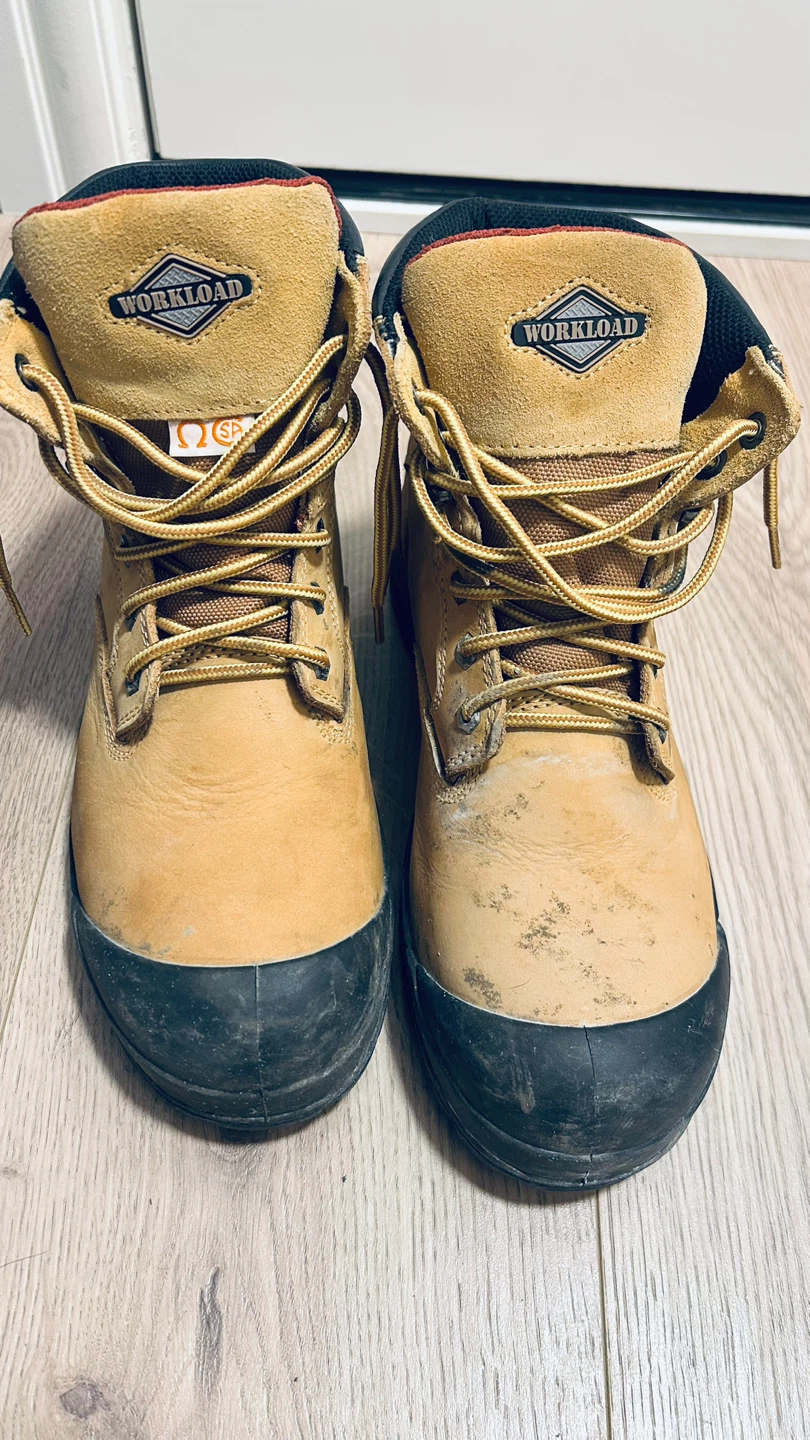 Workload Steel Toe Work Boots – Women’s 10 (Approx. Men’s 8) - photo 2