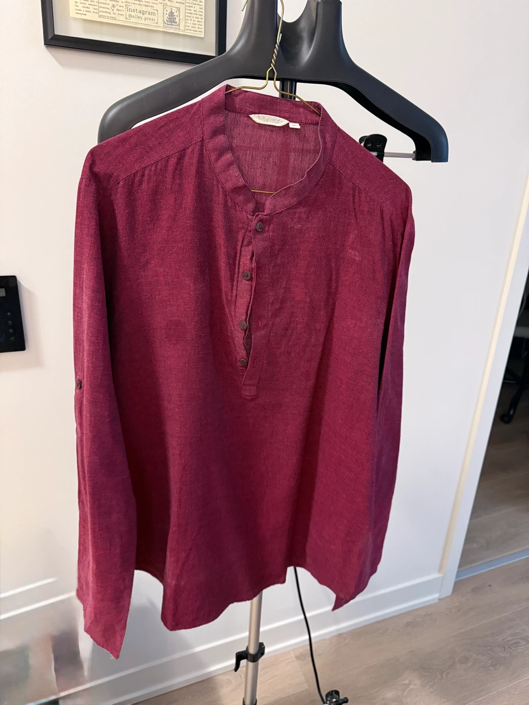 100% Cotton Men's Kurta Shirt