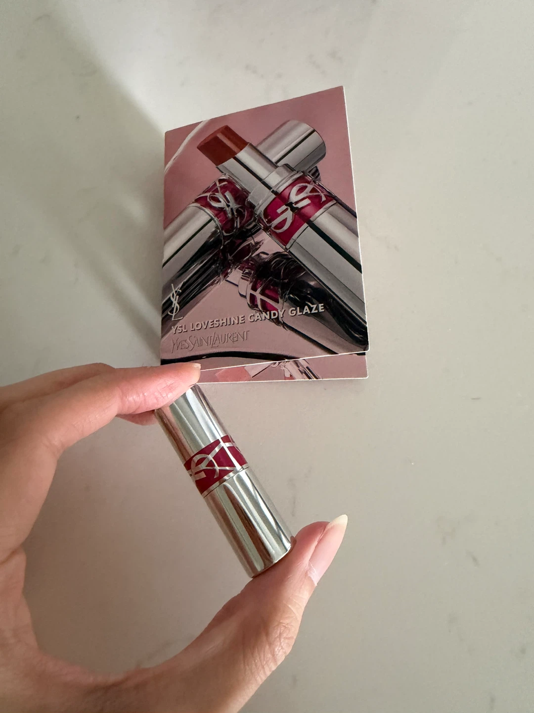 Yves Saint Laurent YSL Loveshine Candy Glaze Lipstick - photo 3