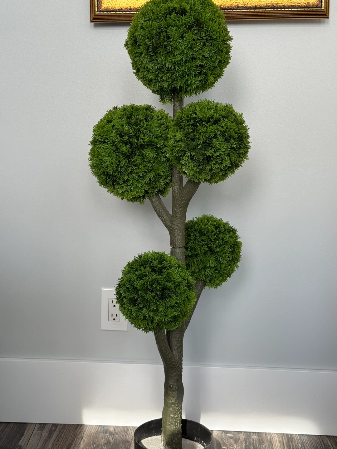 Artificial Topiary Trees (12 lavender & 2 five-tier cedars) - photo 2