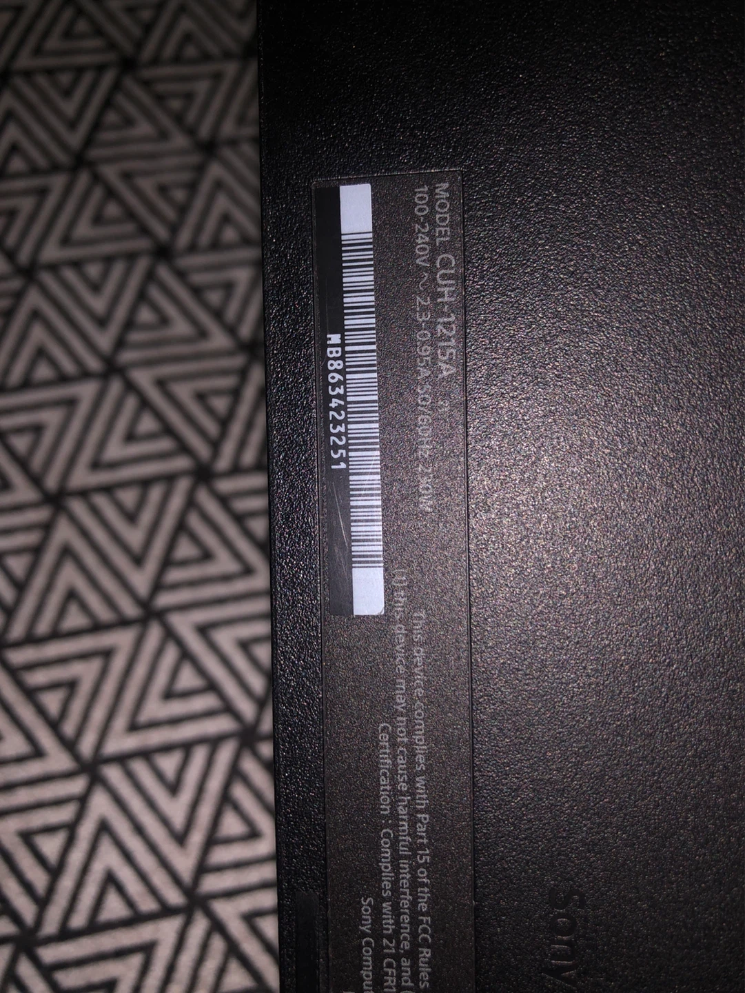 PlayStation 4 Console CUH-1215A - photo 2