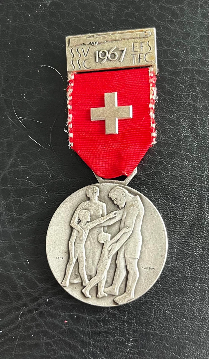 Vintage Swiss Shooting Festival Medal 1967 - photo 4