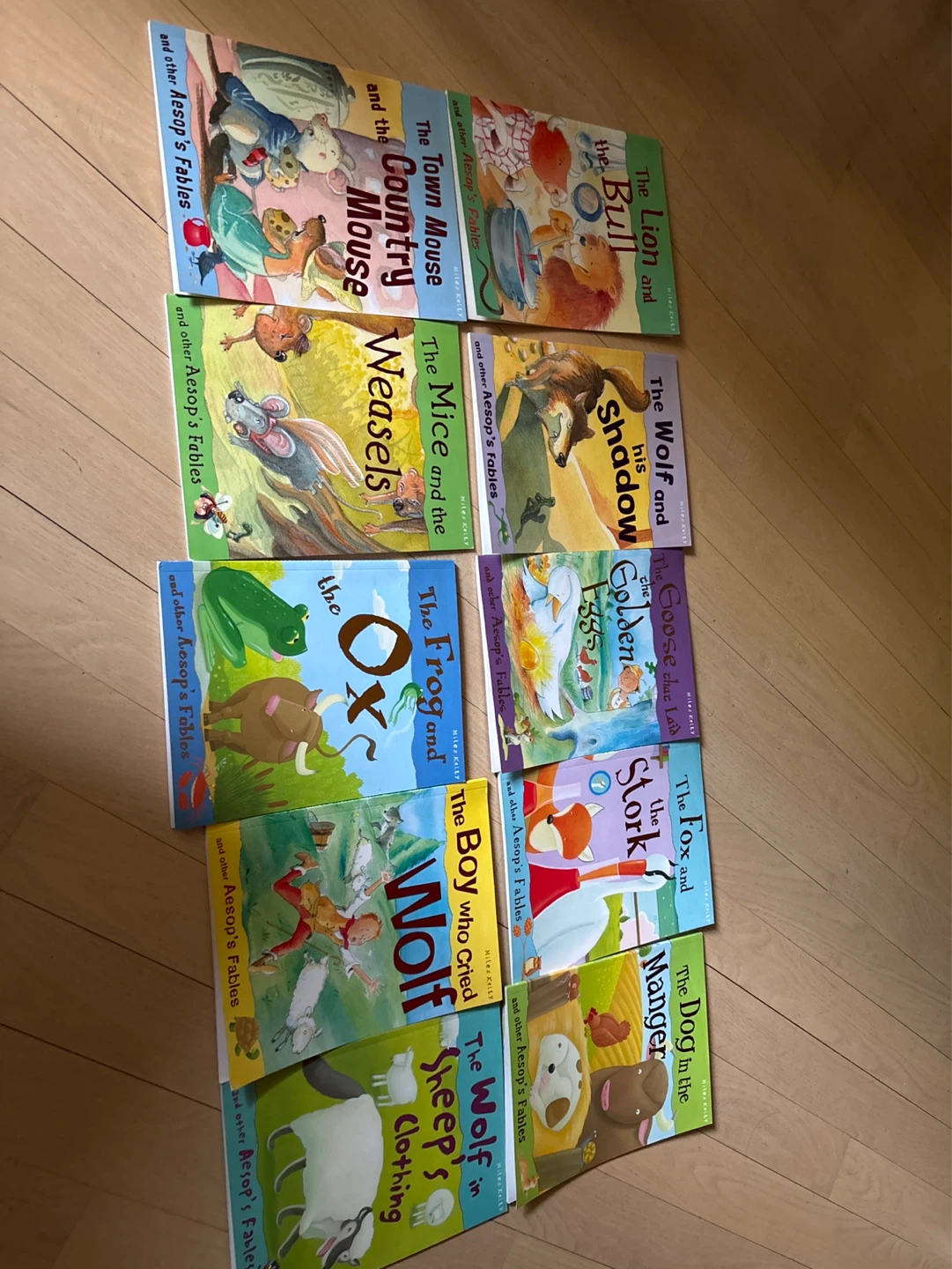 Collection of Aesop's Fables Picture Books
