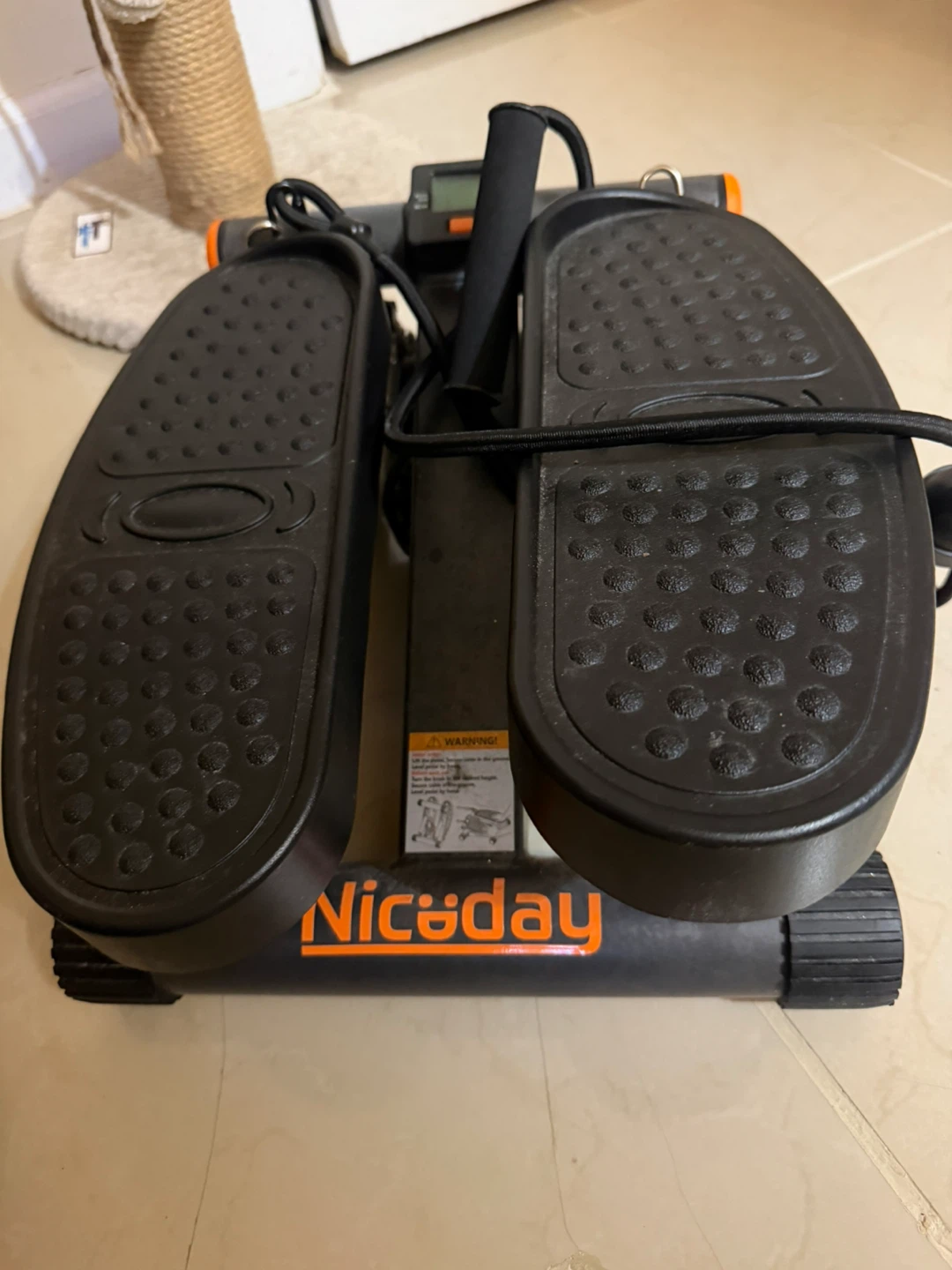Niceday Mini Stair Stepper with Resistance Bands