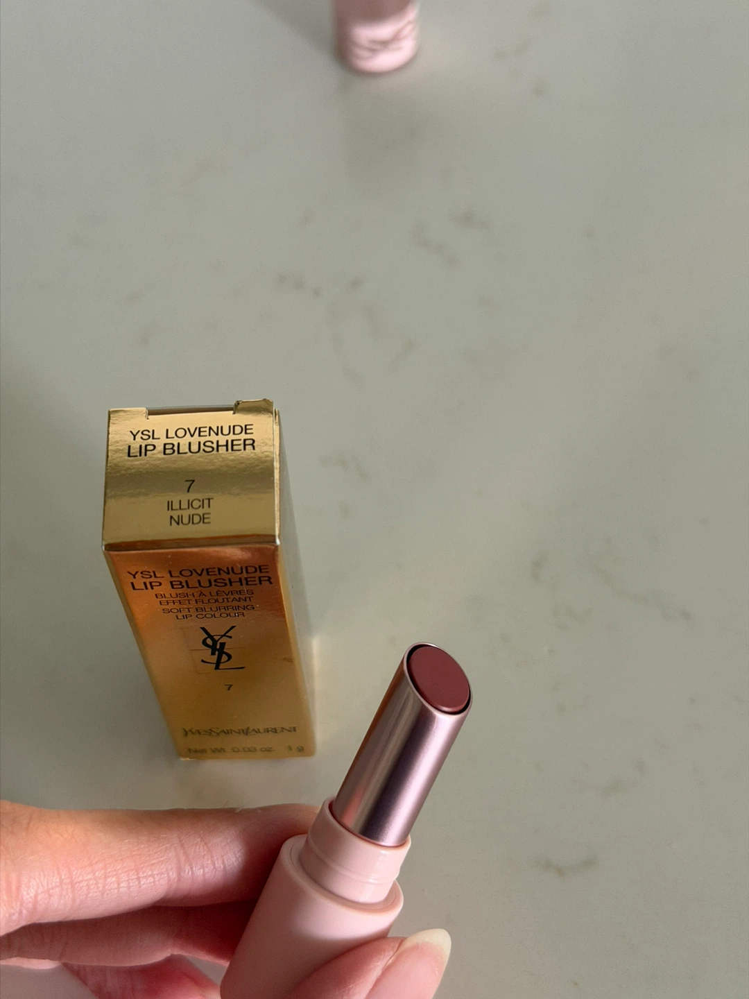 Yves Saint Laurent Lovenuge Lip Blusher - 7 Illicit Nude - photo 3