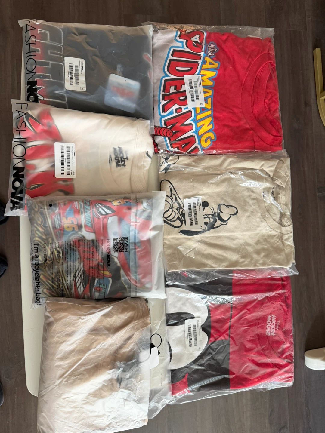 Fashion Nova & Disney T-Shirts Bundle