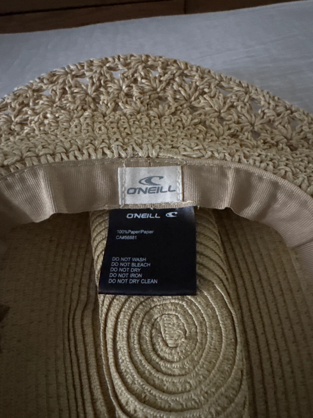 O'Neill Straw Hat - photo 3