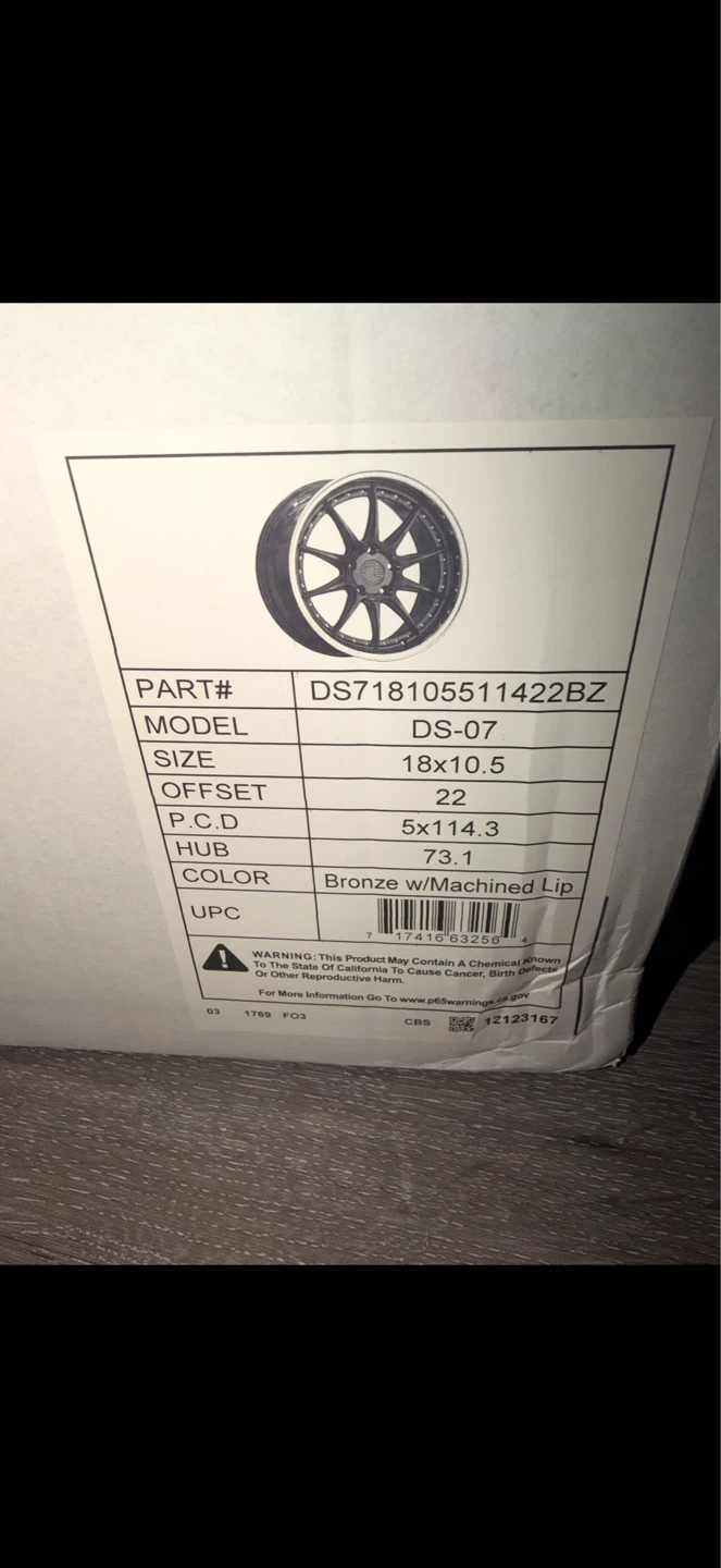 DS718 18x10.5 5x114.3 Wheel NEW 4