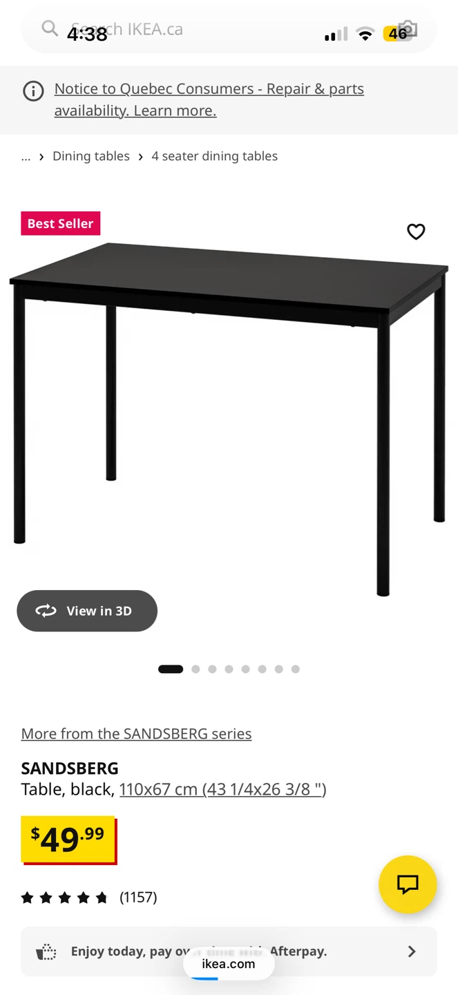 Black Table - photo 2