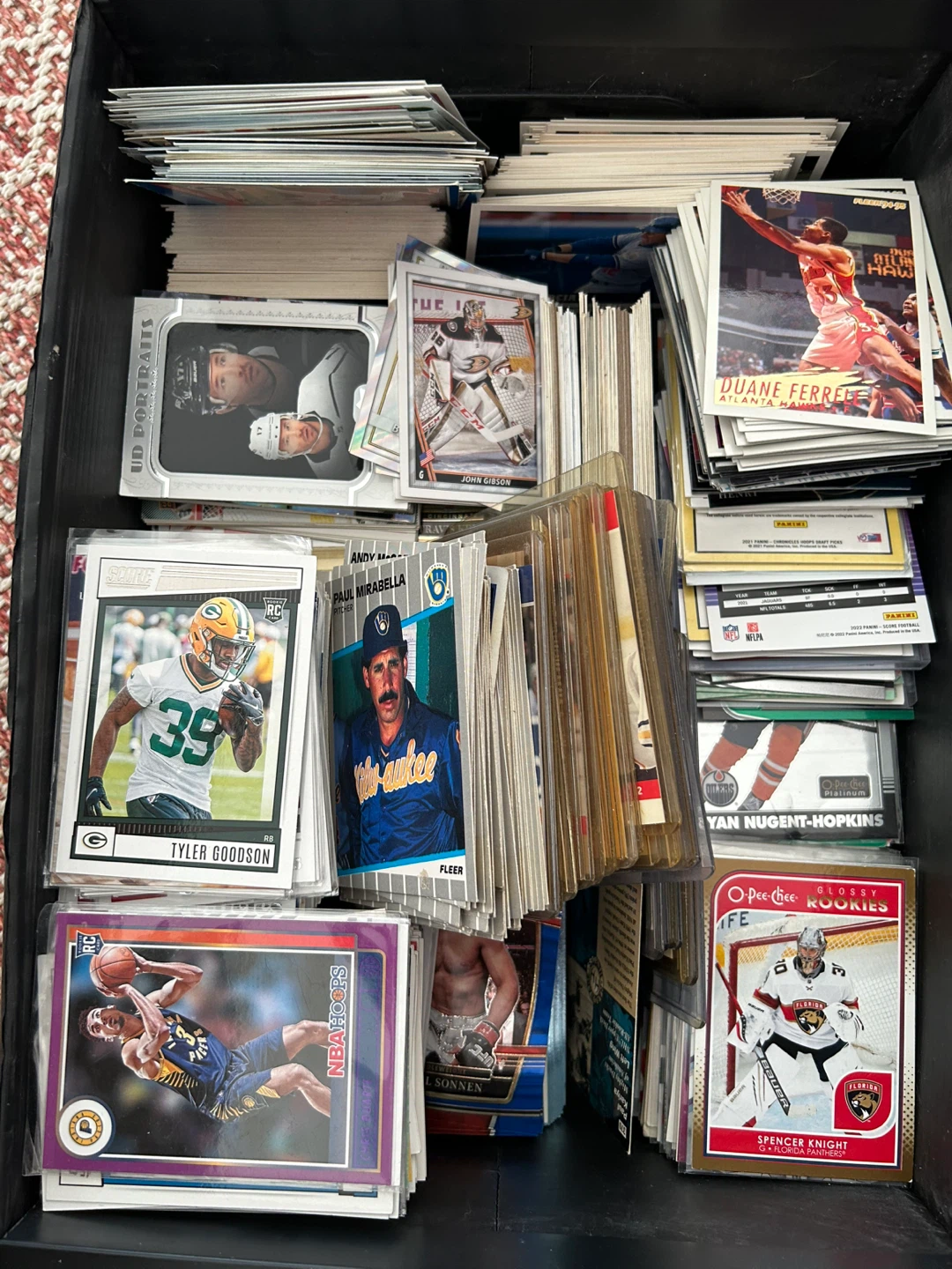 Collection of Sports Trading Cards