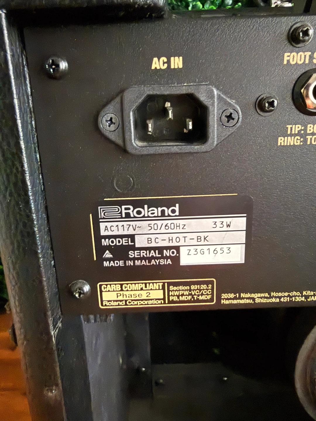 Roland Blues Cube Hot Guitar Amp - photo 4