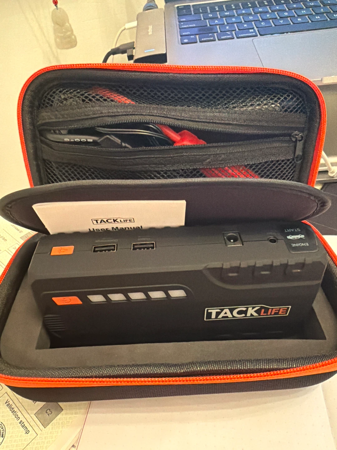 TACKLIFE Jump Starter with Case