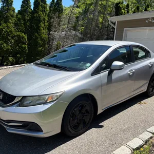 2013 Silver Honda Civic Sedan
