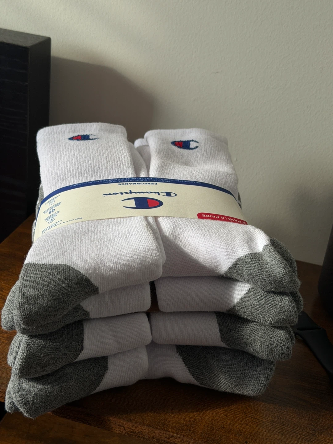 Champion Men's Performance Crew Socks - 8 Pairs - photo 3