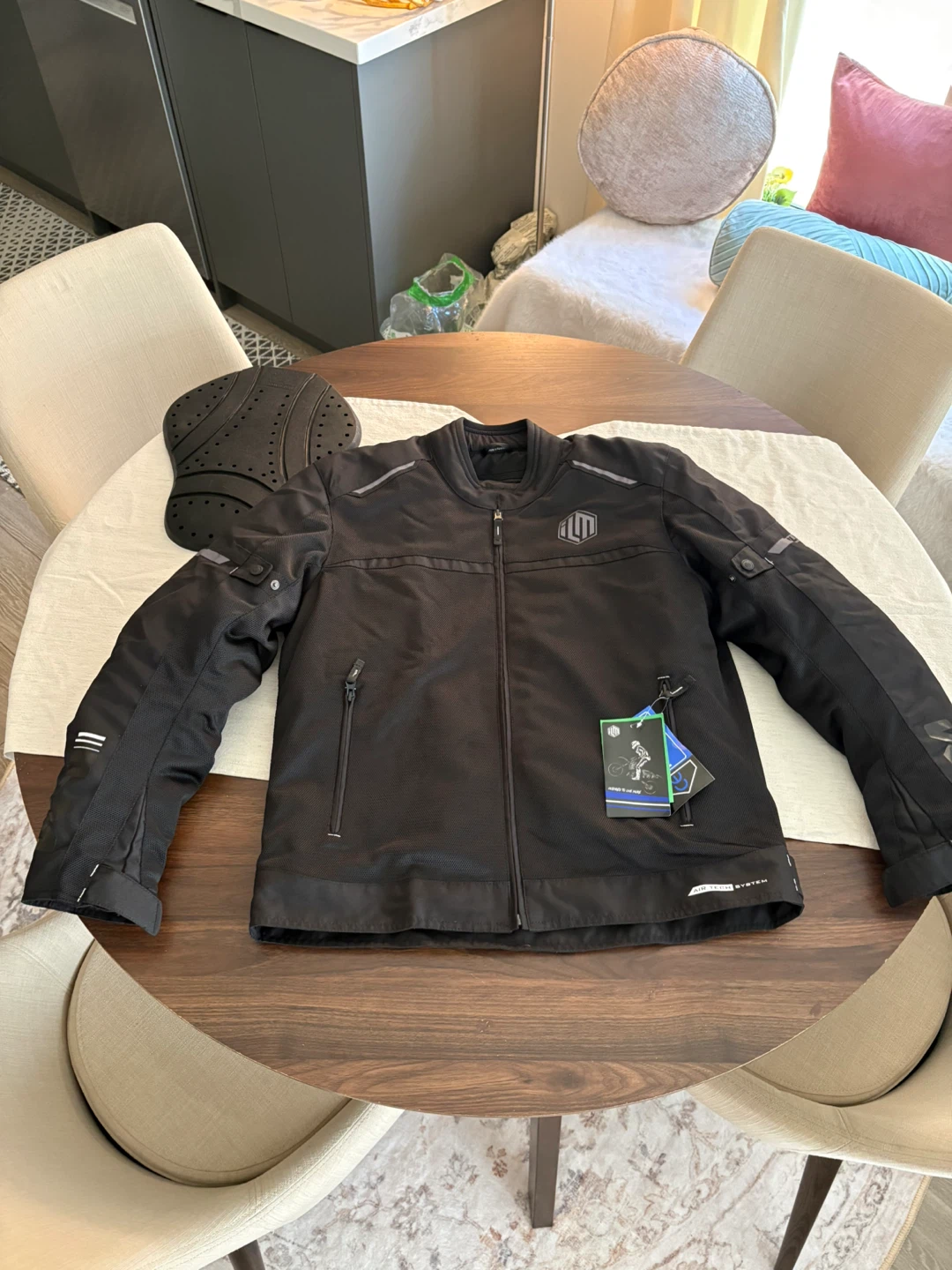 ILM Motorcycle Riding Jacket - Black - photo 5