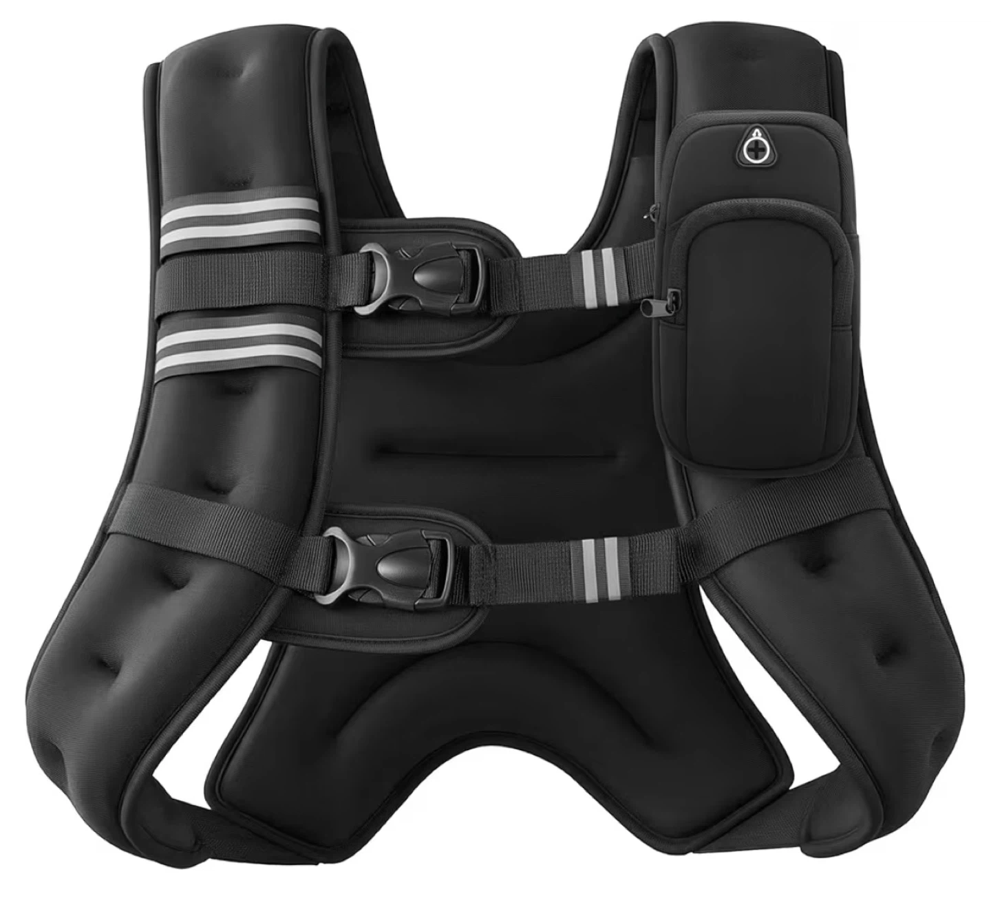 Black Weighted Training Vest