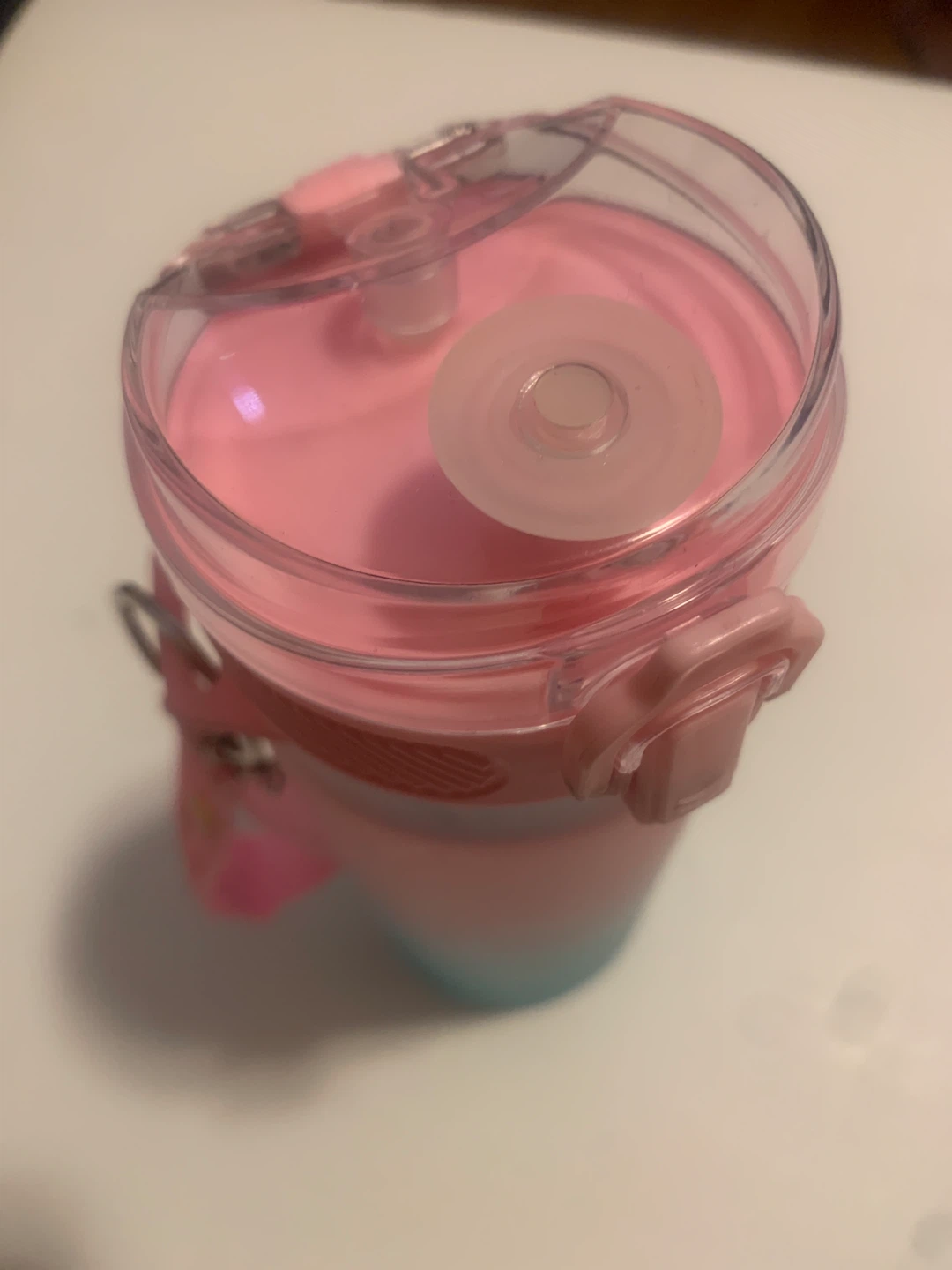 Gradient Pink & Blue Water Bottle 🧡 - photo 2