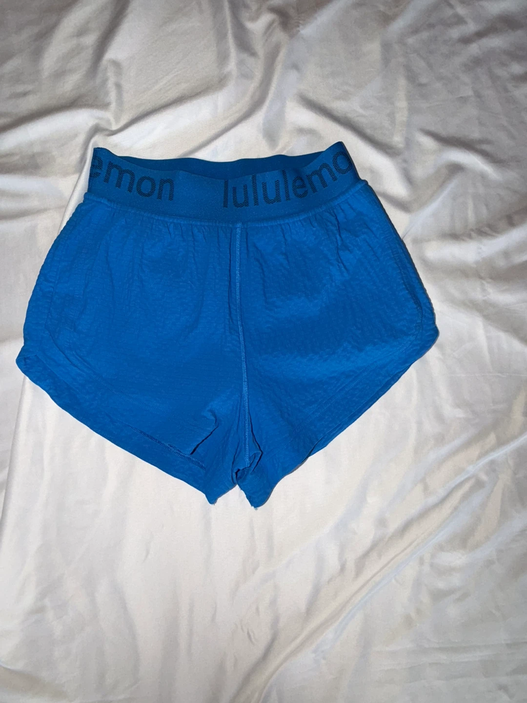 Lululemon Blue Running Shorts Size 4