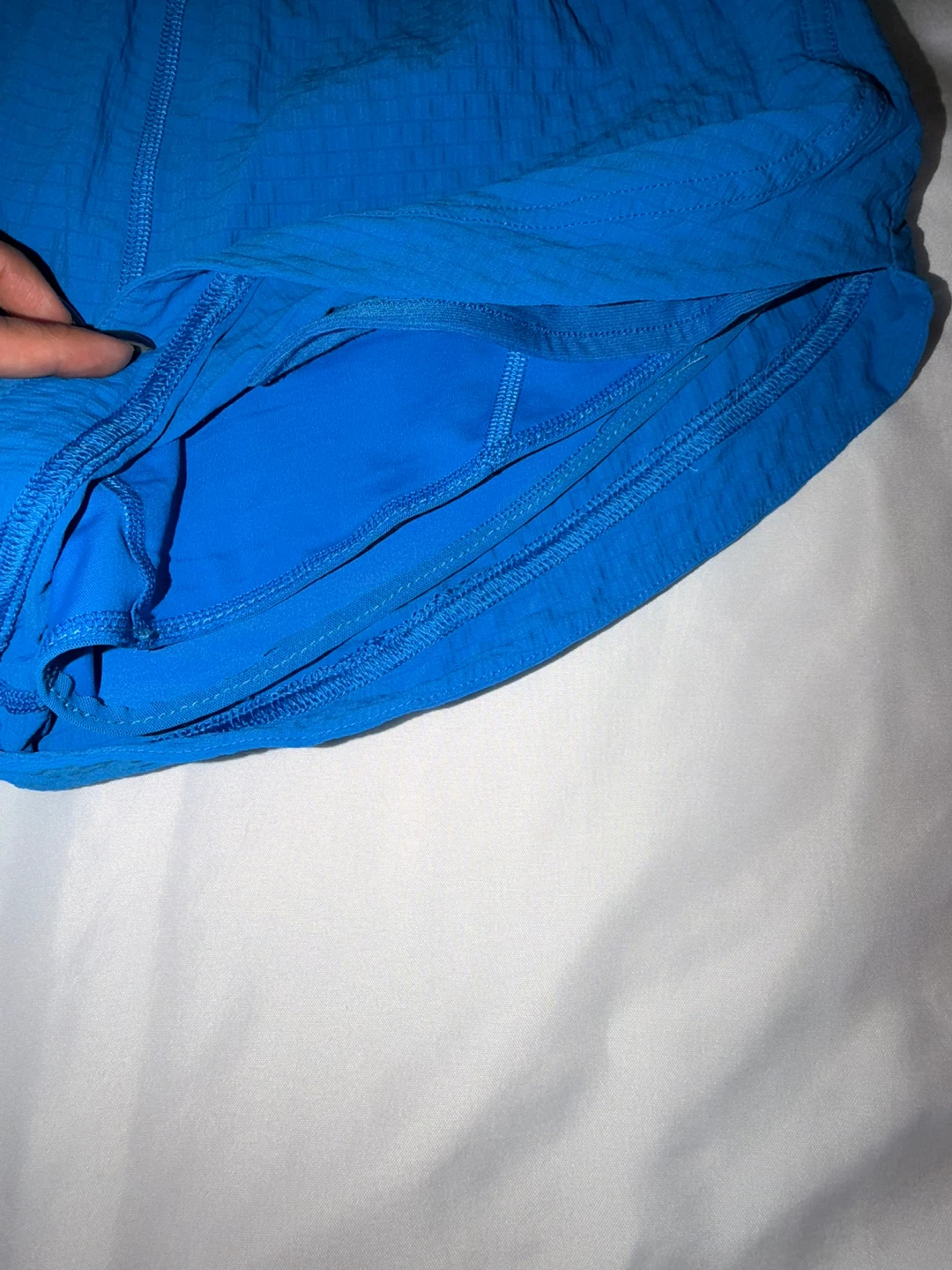 Lululemon Blue Running Shorts Size 4 - photo 2