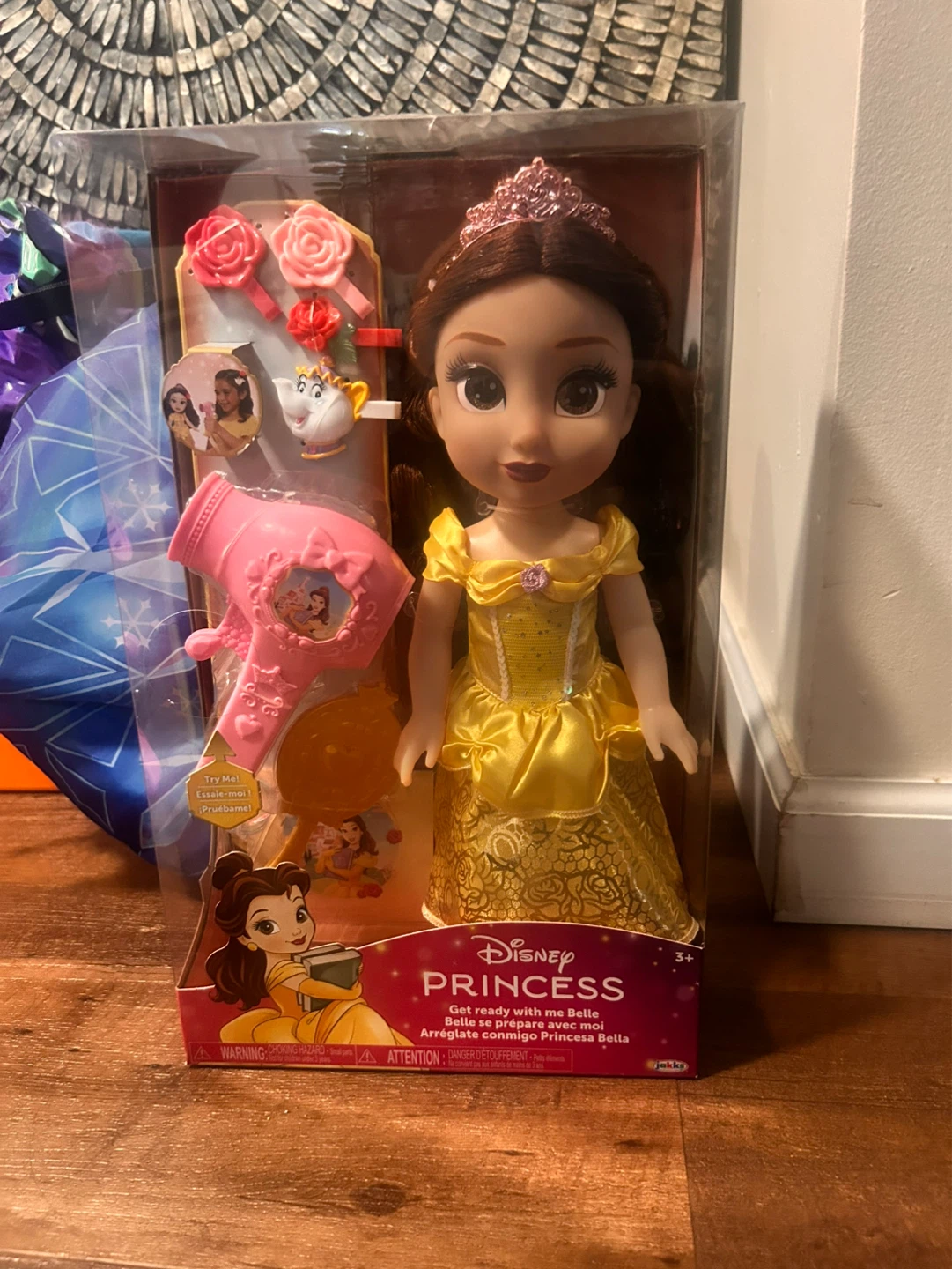 Disney Princess Belle Doll with Hair Accessories