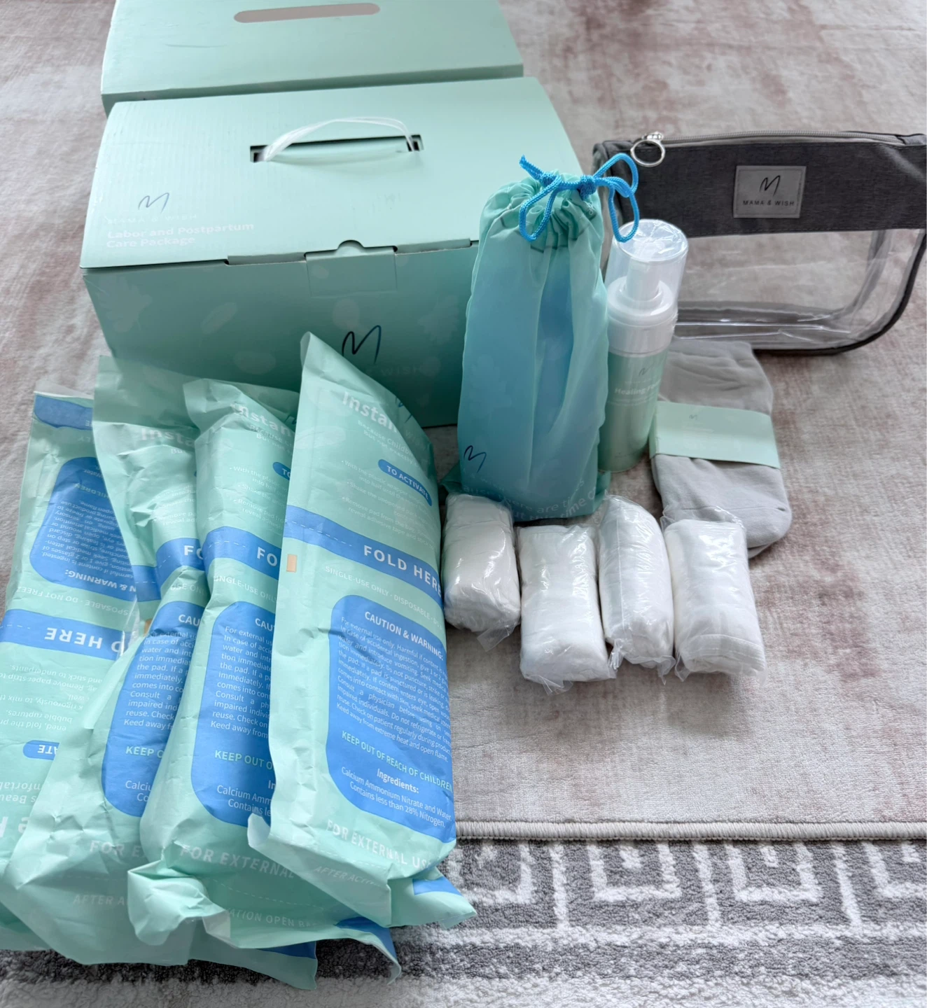 Mama & Wisp Labor and Postpartum Care Package