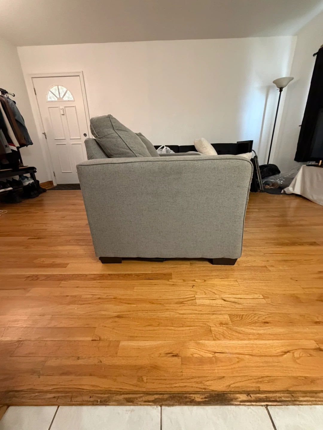 FREE Grey Loveseat Sofa - photo 2